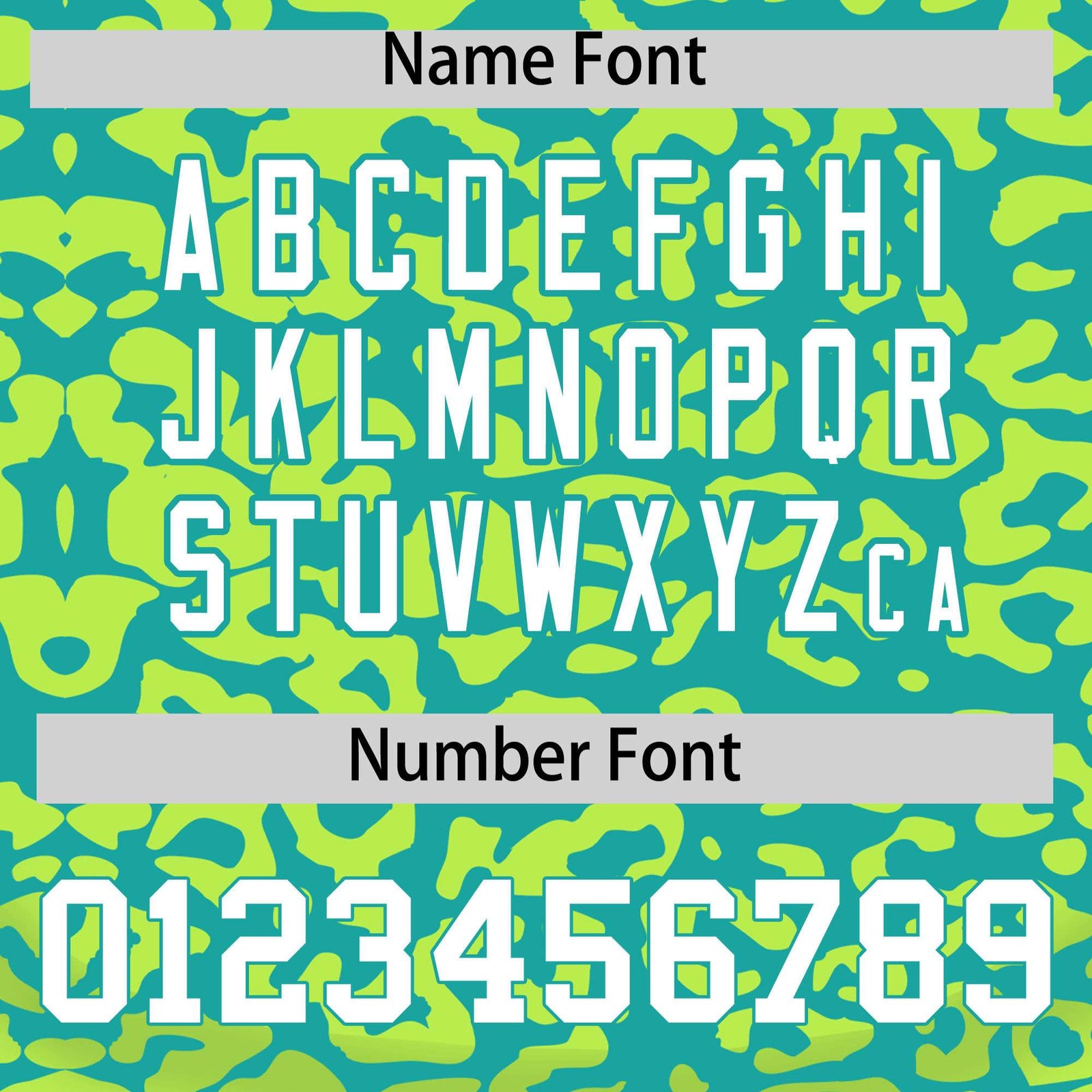 Custom Aqua Fluorescent Green Leopard Print Pattern Authentic Baseball Jersey