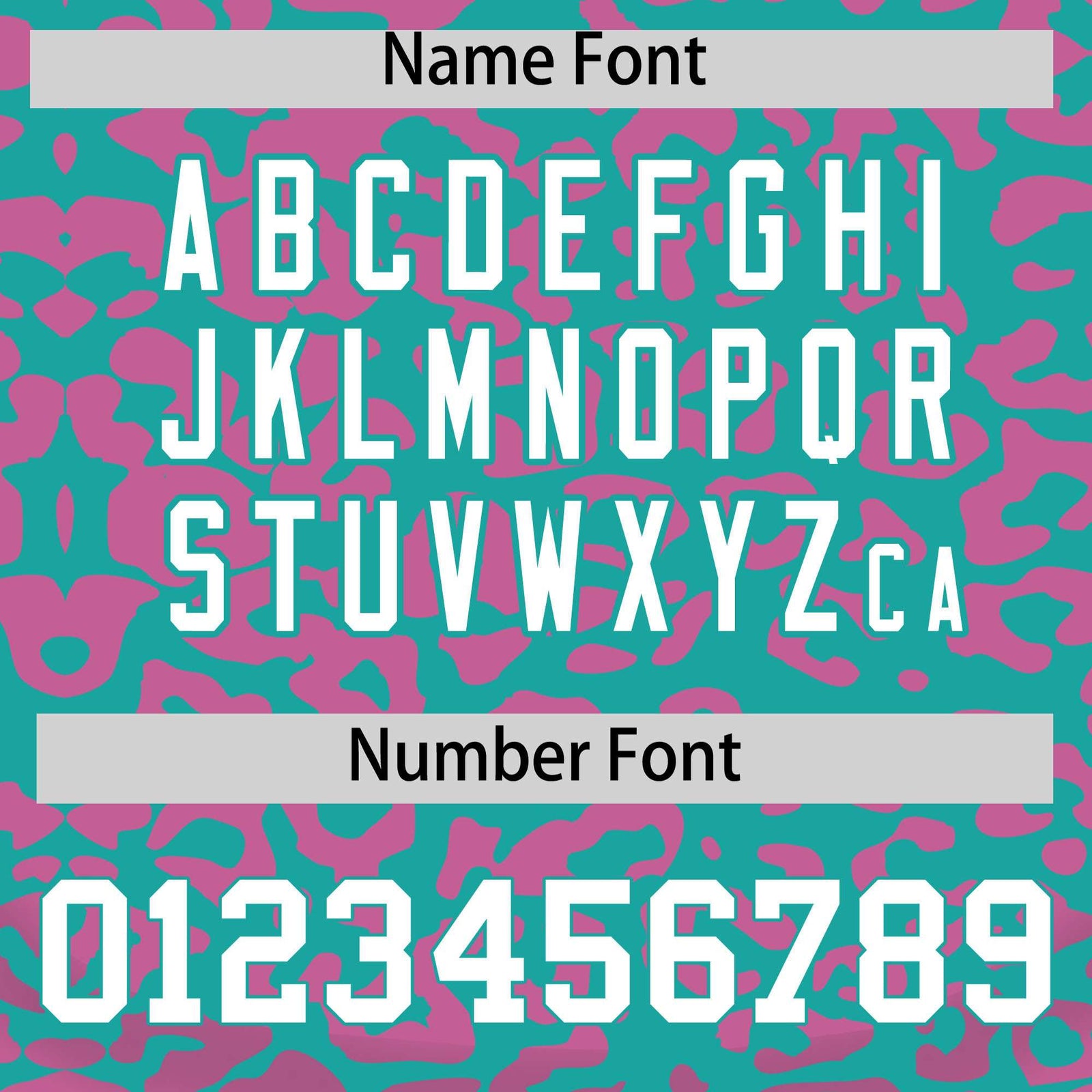 Custom Aqua Pink Leopard Print Pattern Authentic Baseball Jersey