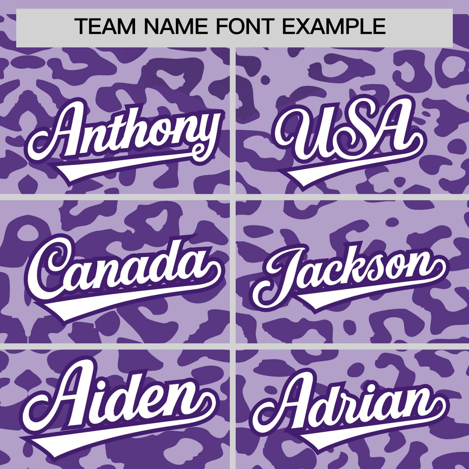 Custom Light Purple Purple Leopard Print Pattern Authentic Baseball Jersey