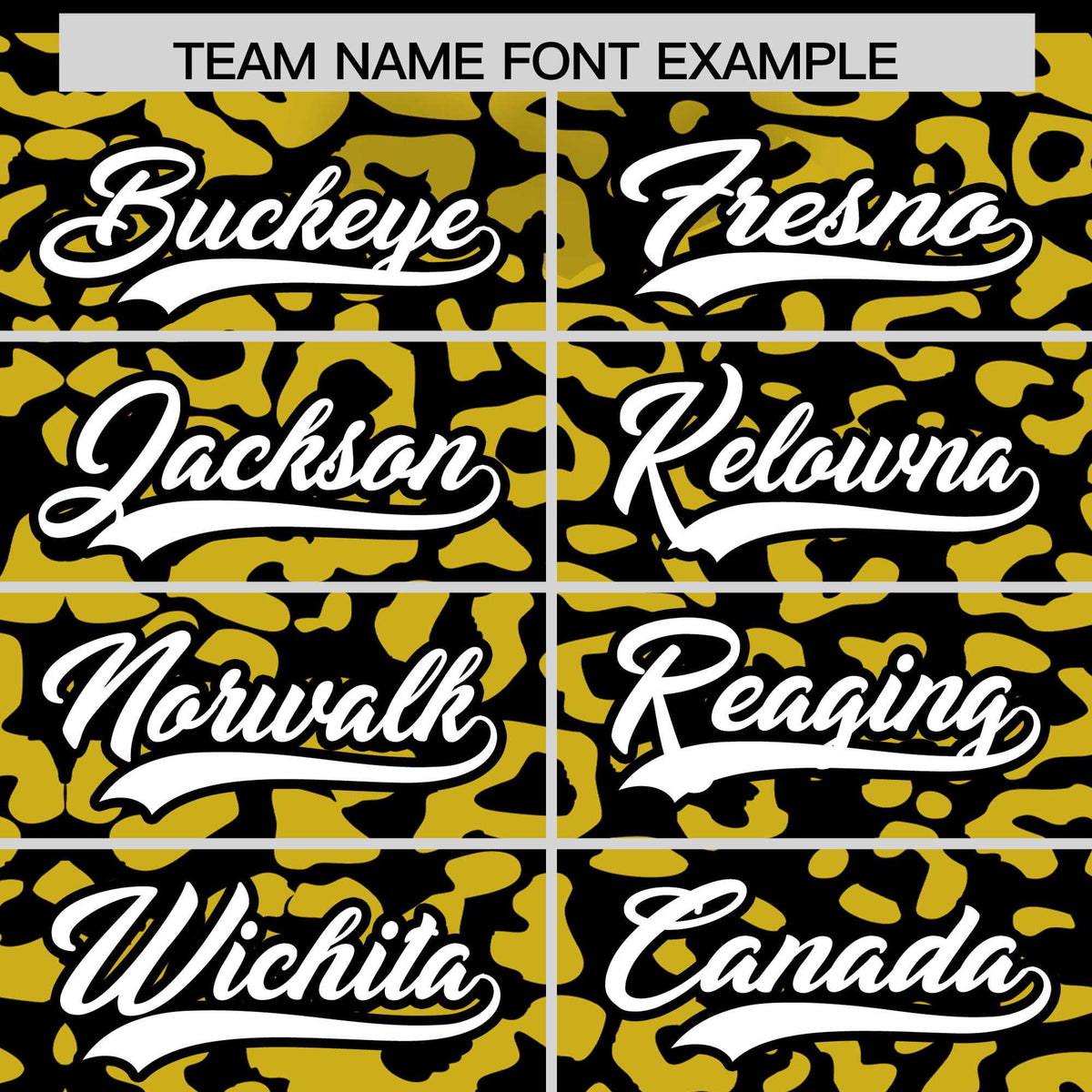 Custom Black Gold Leopard Print Pattern Authentic Baseball Jersey