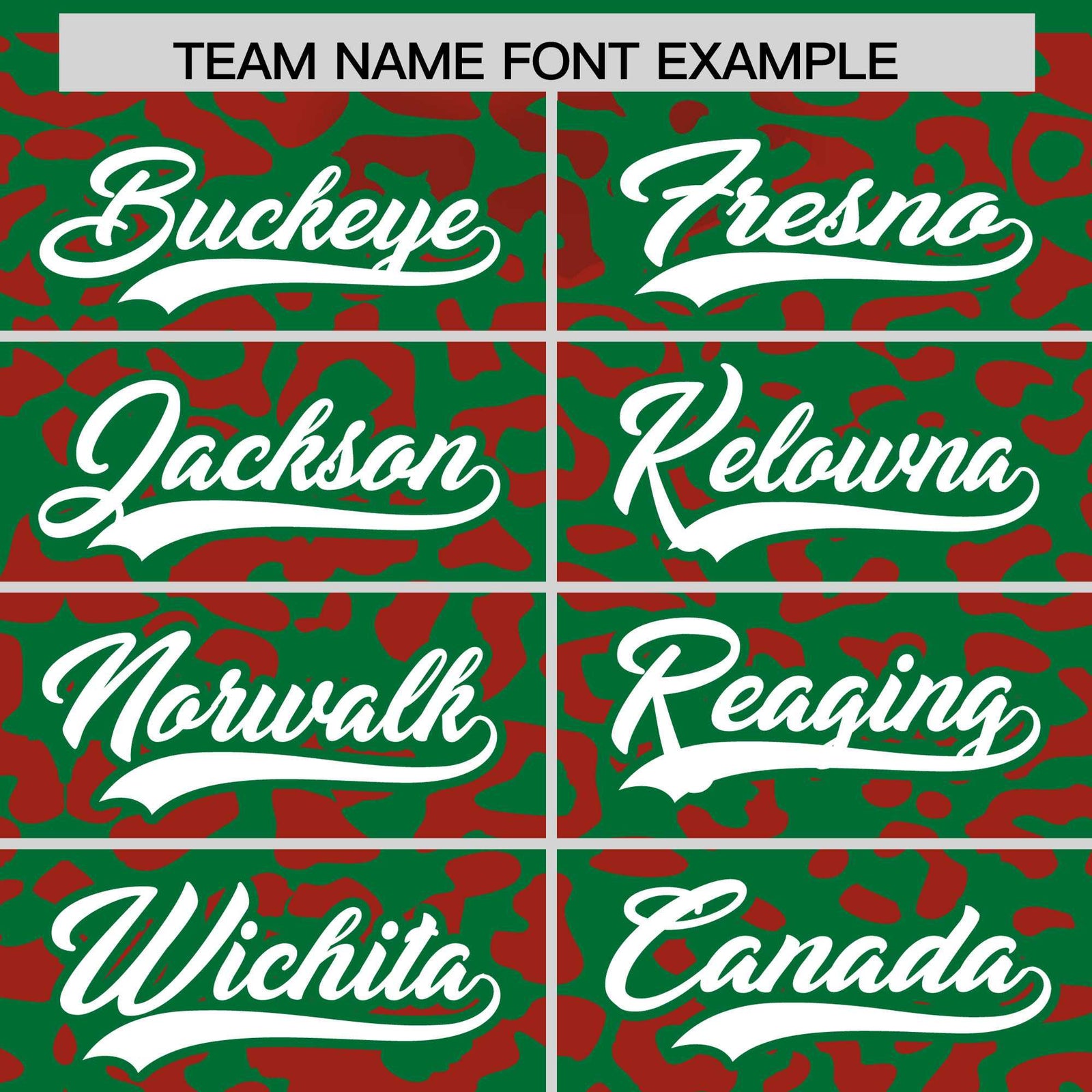 Custom Kelly Green Red Leopard Print Pattern Authentic Baseball Jersey