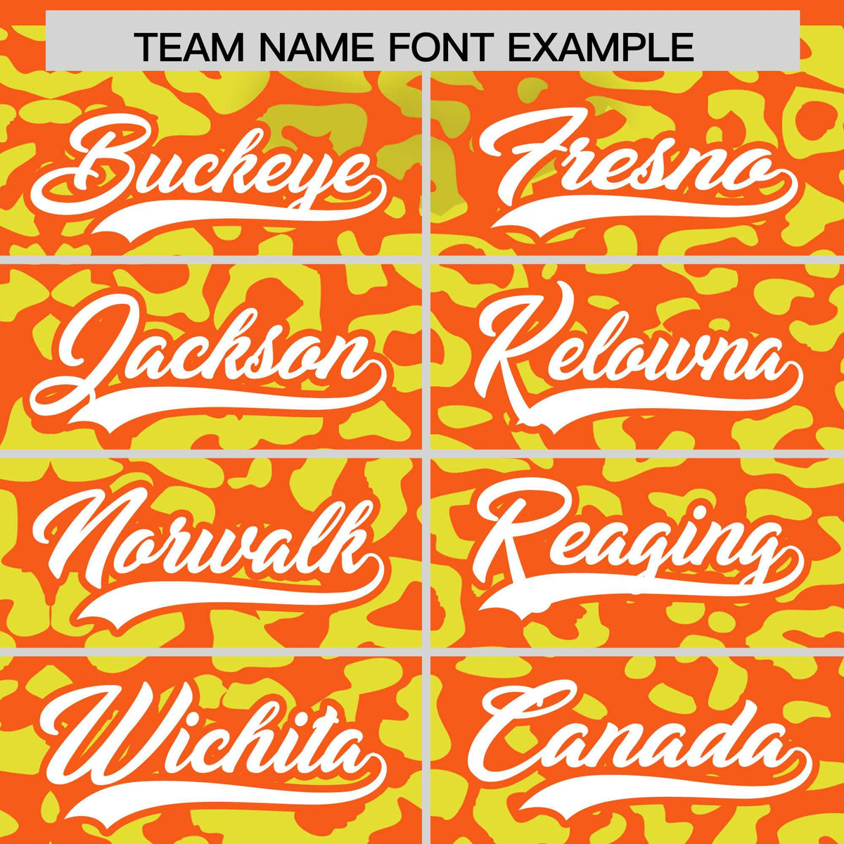 Custom Orange Gold Leopard Print Pattern Authentic Baseball Jersey