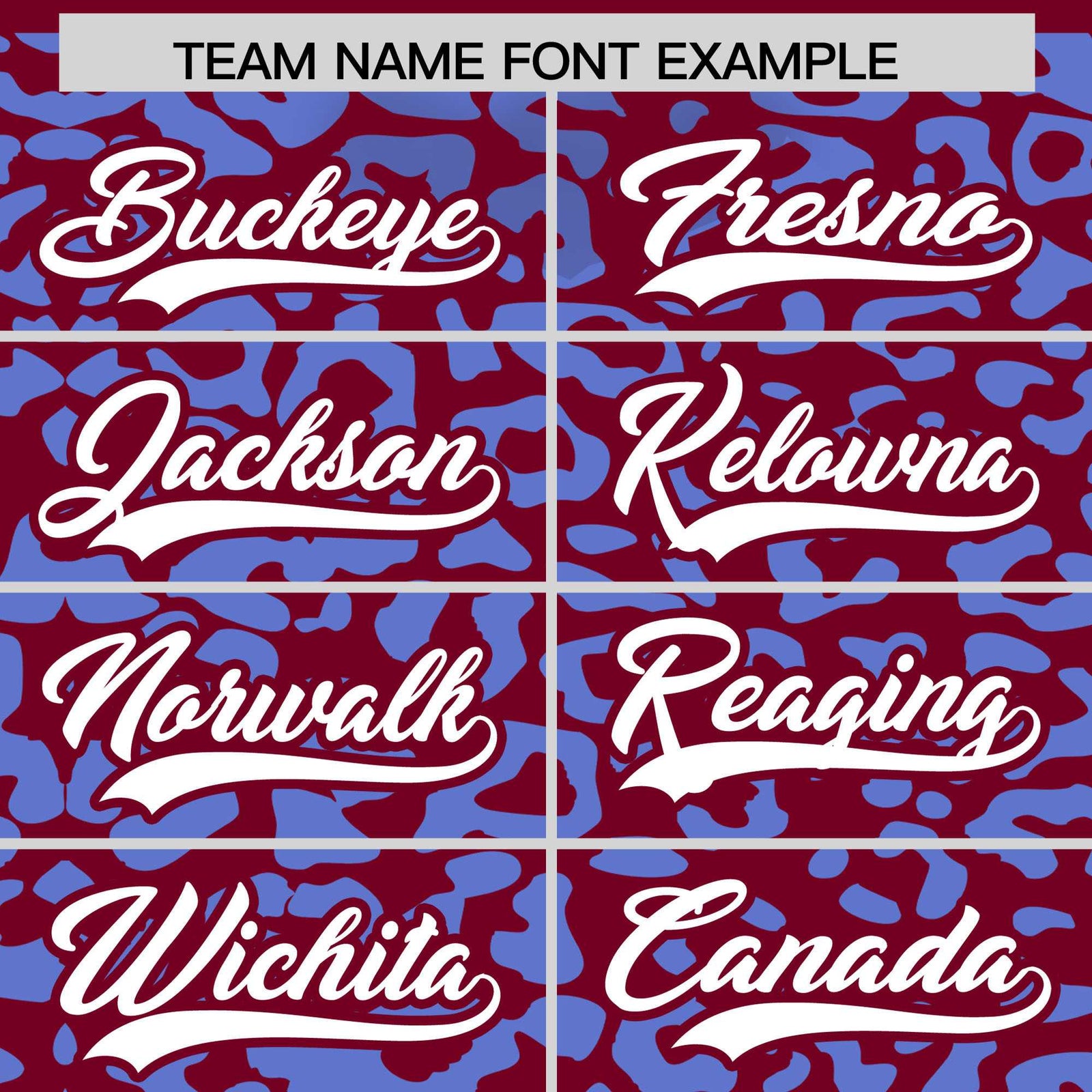 Custom Crimson Light Blue Leopard Print Pattern Authentic Baseball Jersey