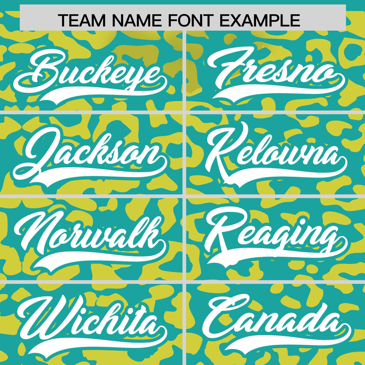 Custom Aqua Gold Leopard Print Pattern Authentic Baseball Jersey