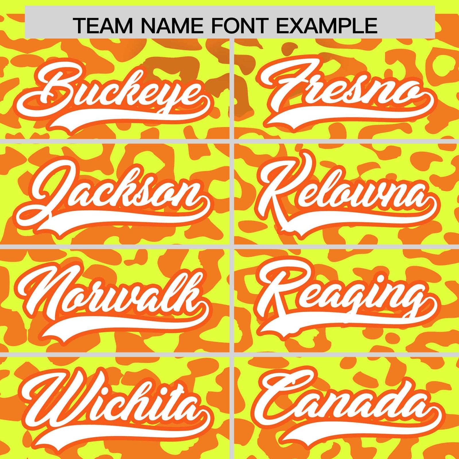 Custom Fluorescent Green Orange Leopard Print Pattern Authentic Baseball Jersey