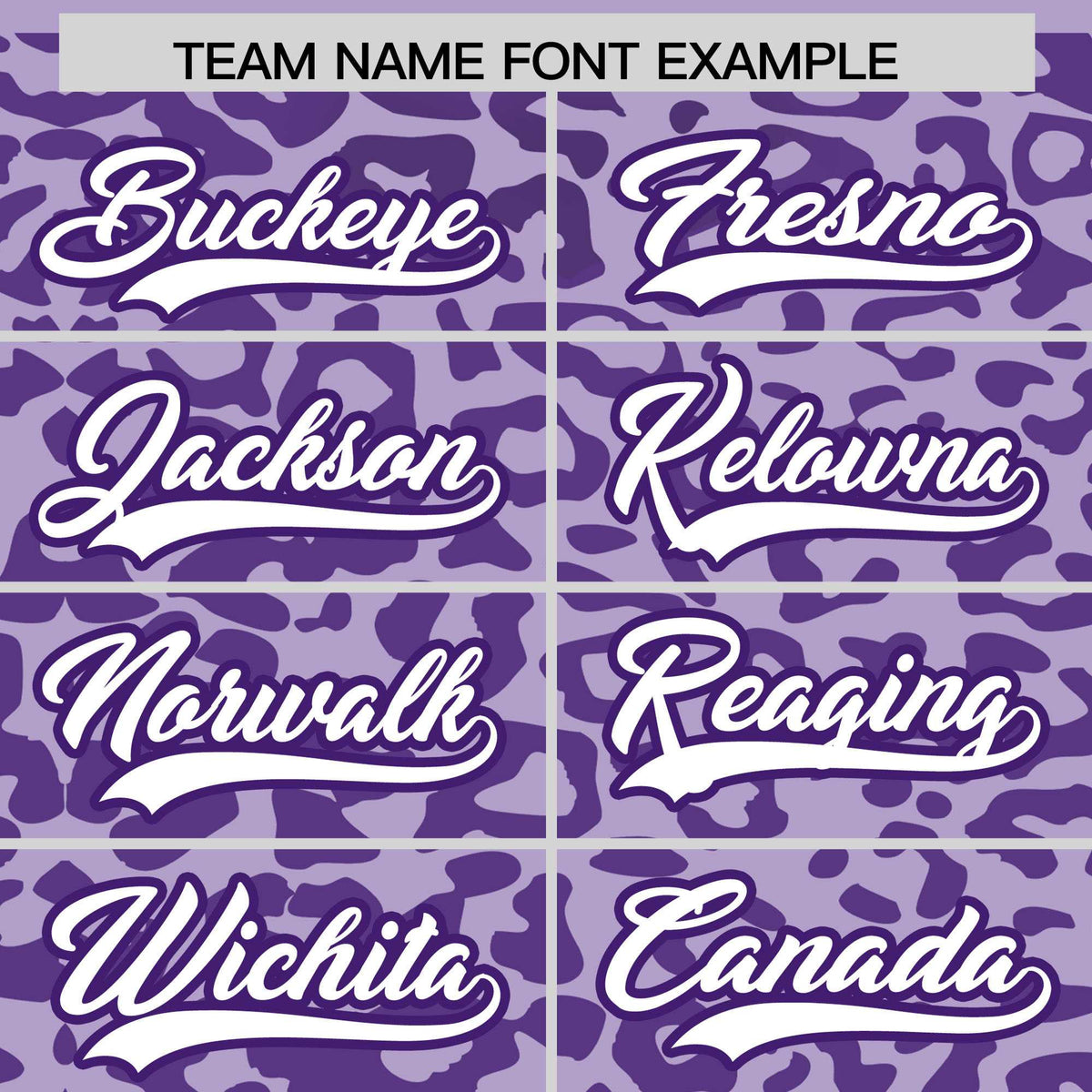 Custom Light Purple Purple Leopard Print Pattern Authentic Baseball Jersey