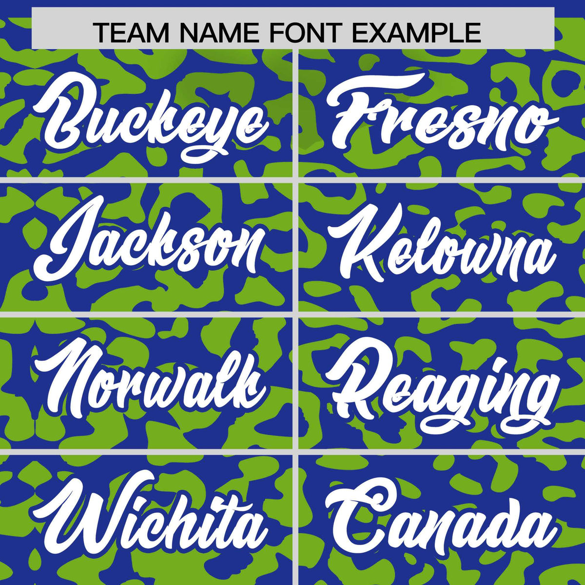 Custom Royal Neon Green Leopard Print Pattern Authentic Baseball Jersey