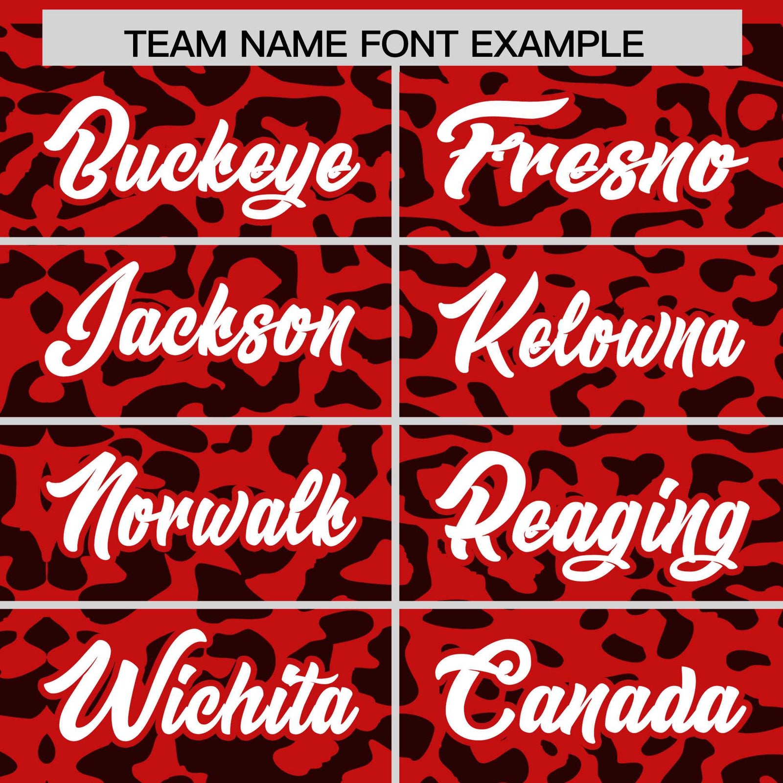 Custom Red Black Leopard Print Pattern Authentic Baseball Jersey