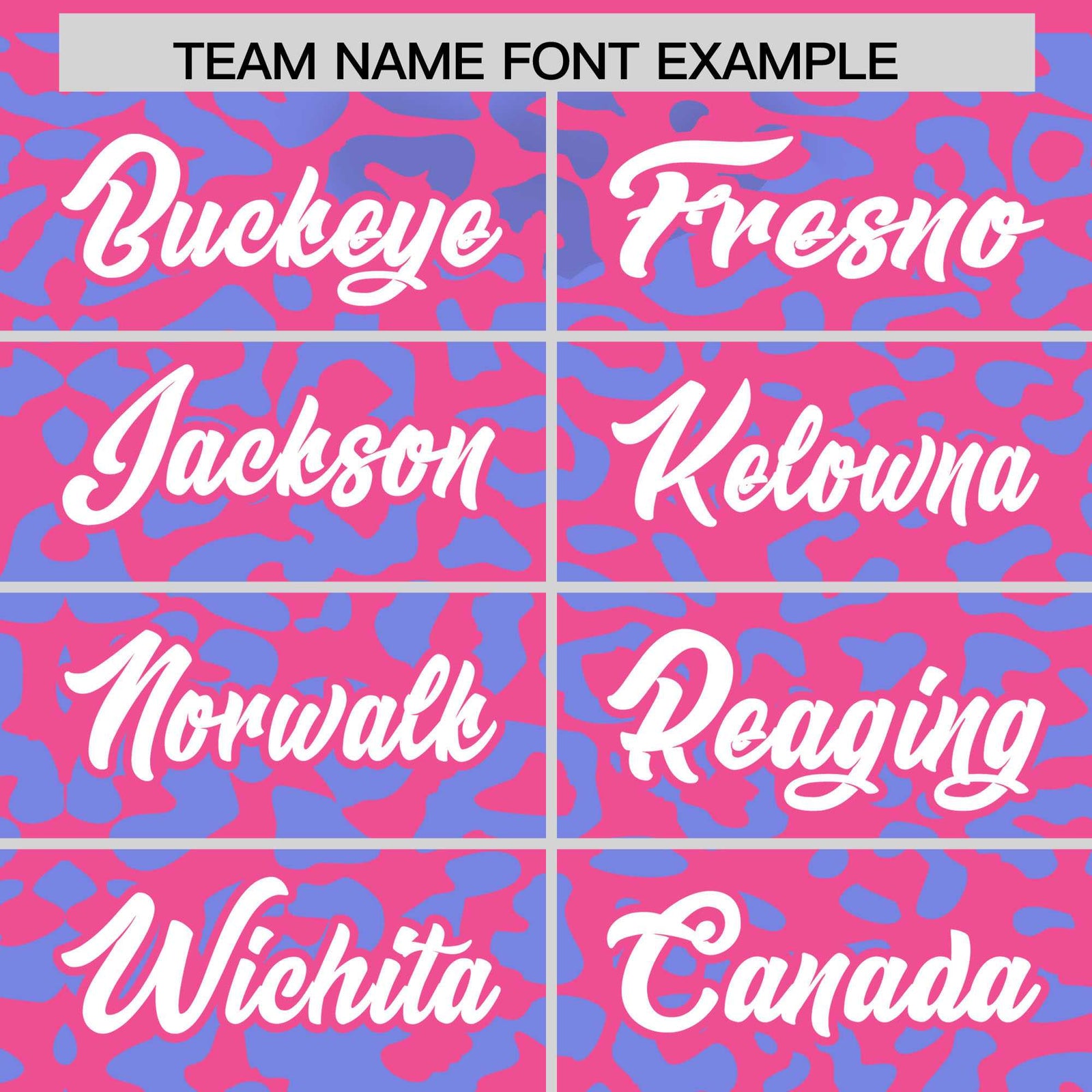 Custom Pink Light Blue Leopard Print Pattern Authentic Baseball Jersey