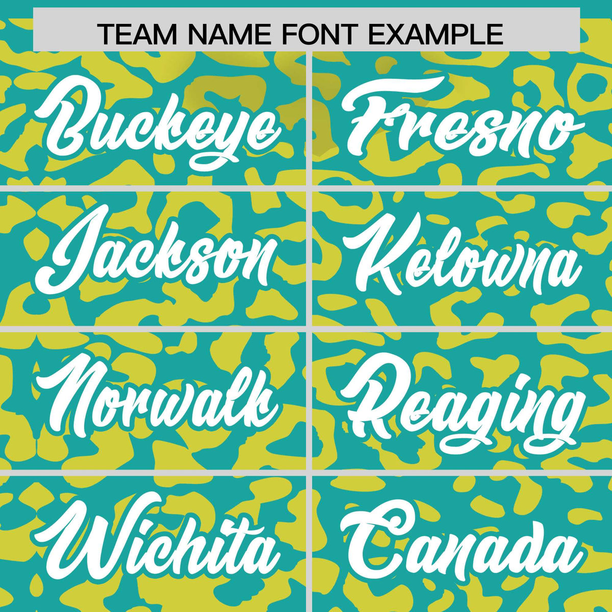 Custom Aqua Gold Leopard Print Pattern Authentic Baseball Jersey