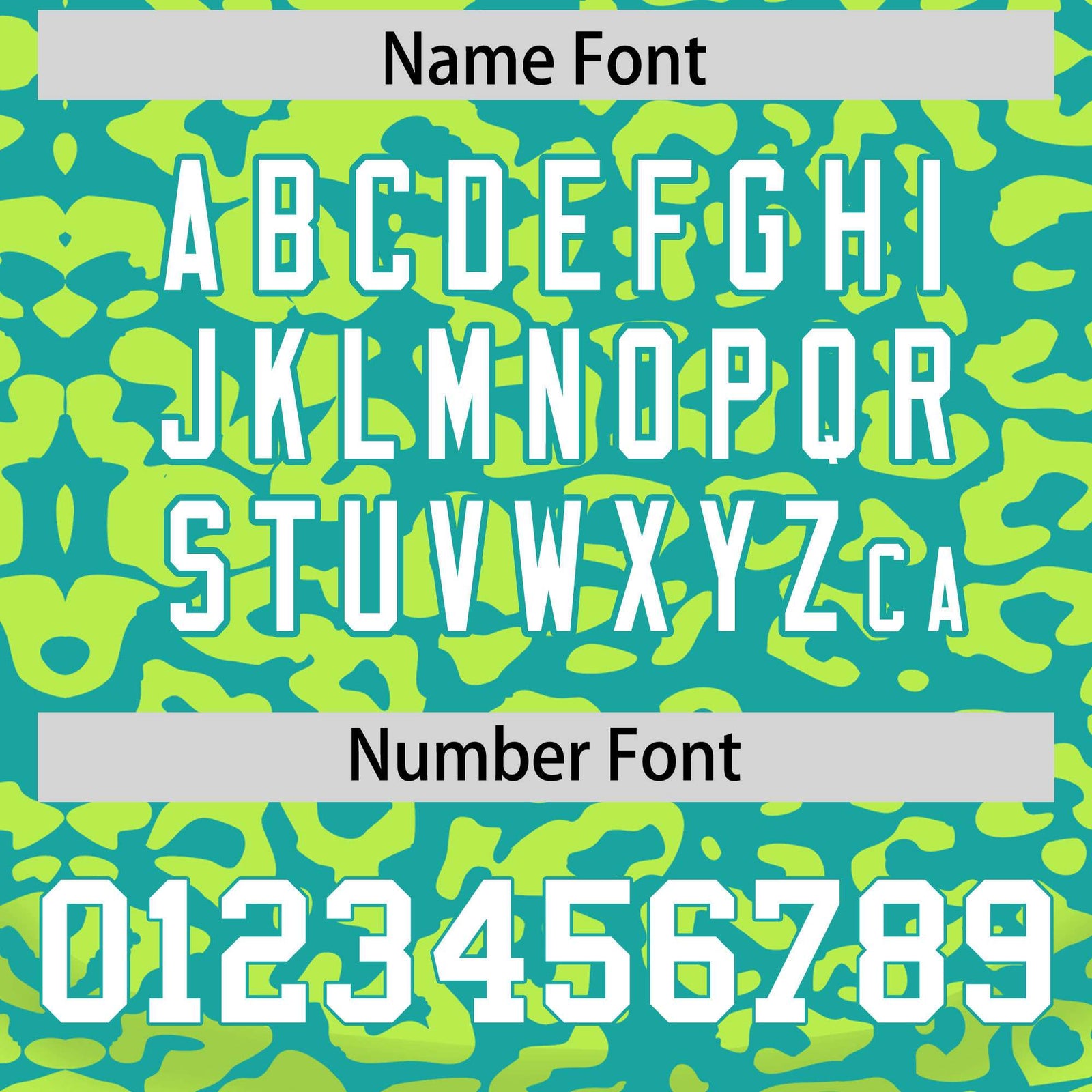 Custom Aqua Fluorescent Green Leopard Print Pattern Authentic Baseball Jersey