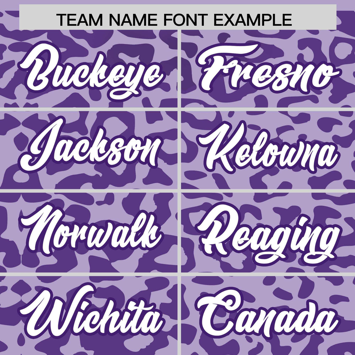 Custom Light Purple Purple Leopard Print Pattern Authentic Baseball Jersey