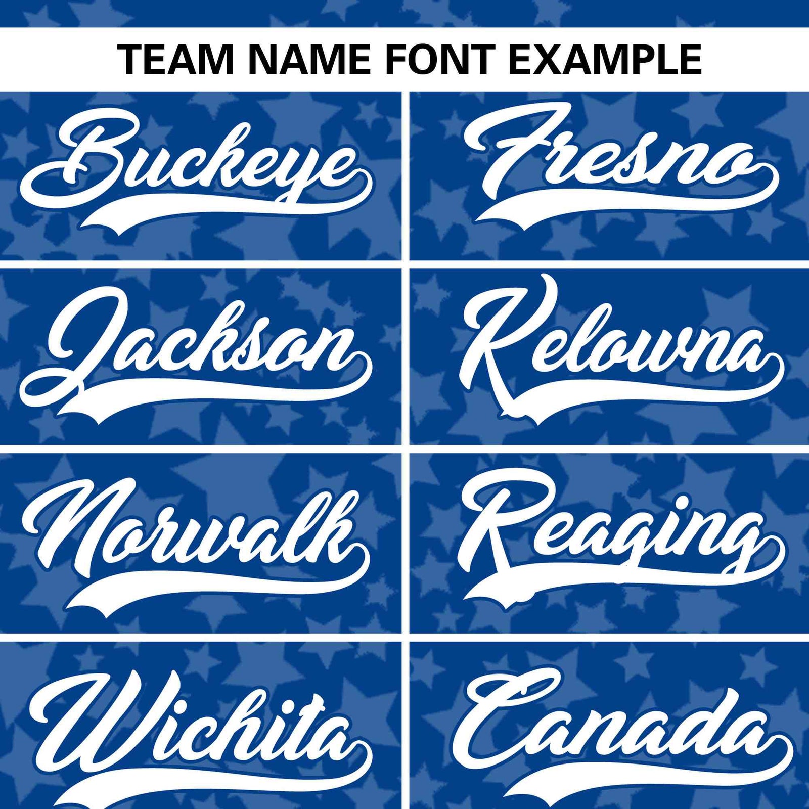 Custom Royal White Personalized Star Graffiti Pattern Authentic Baseball Jersey