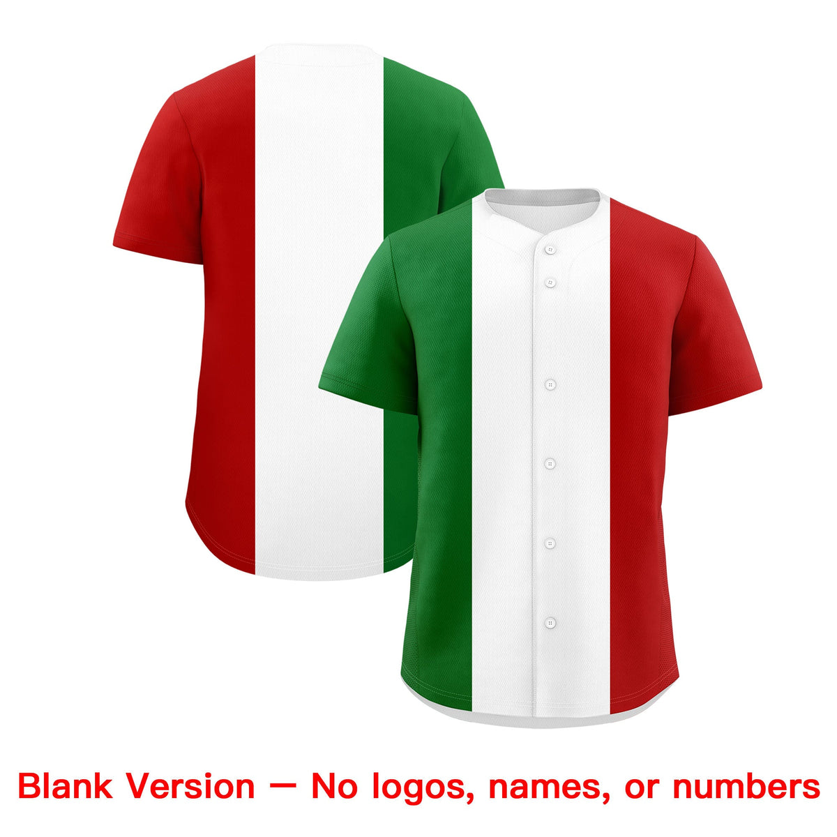 Custom Kelly Green White Red Graffiti Pattern Mexican style Stretch Fabric Baseball Jersey| KXKSHOP