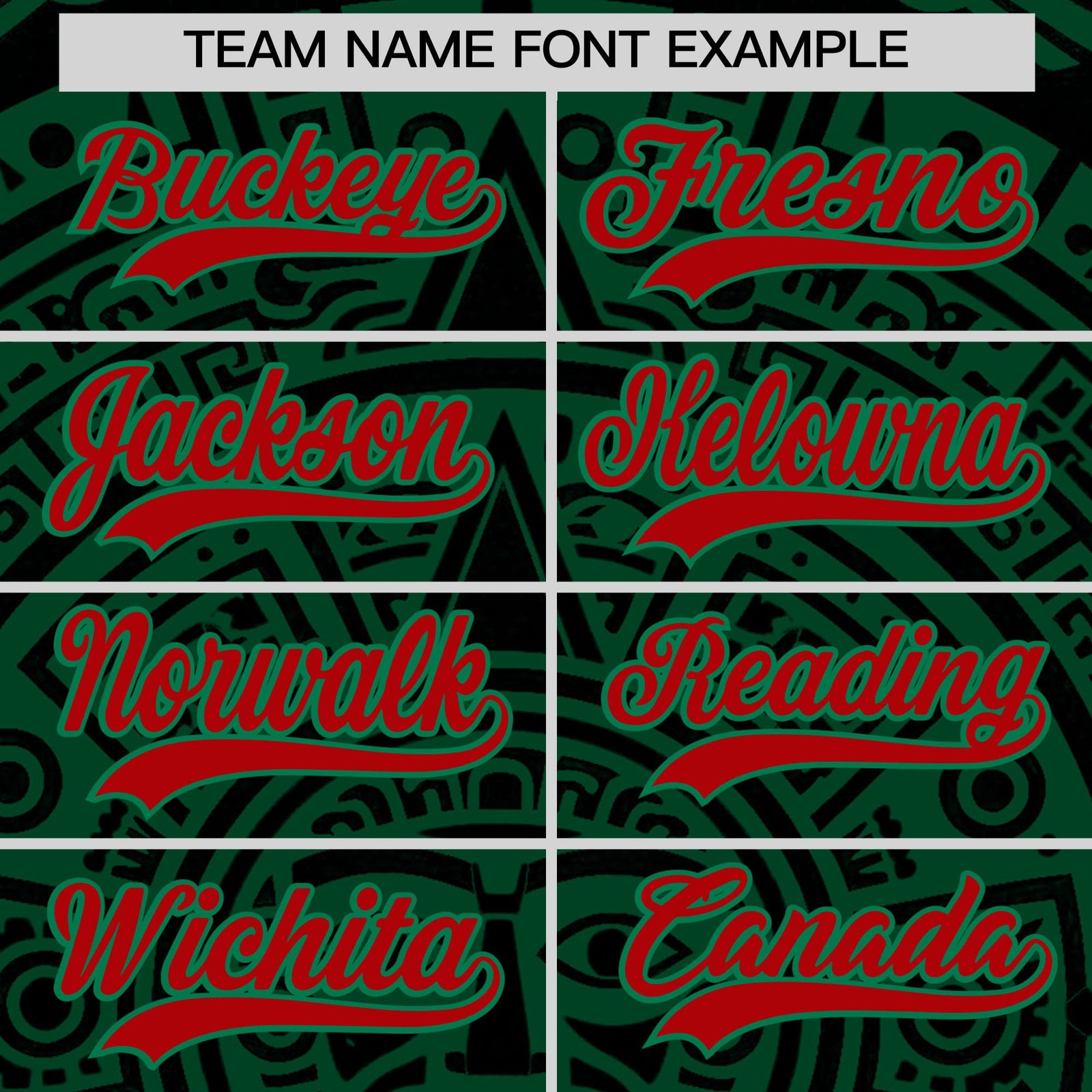 Custom Black Dark Green Kelly Green Graffiti Pattern Mexican style Stretch Fabric Baseball Jersey| KXKSHOP