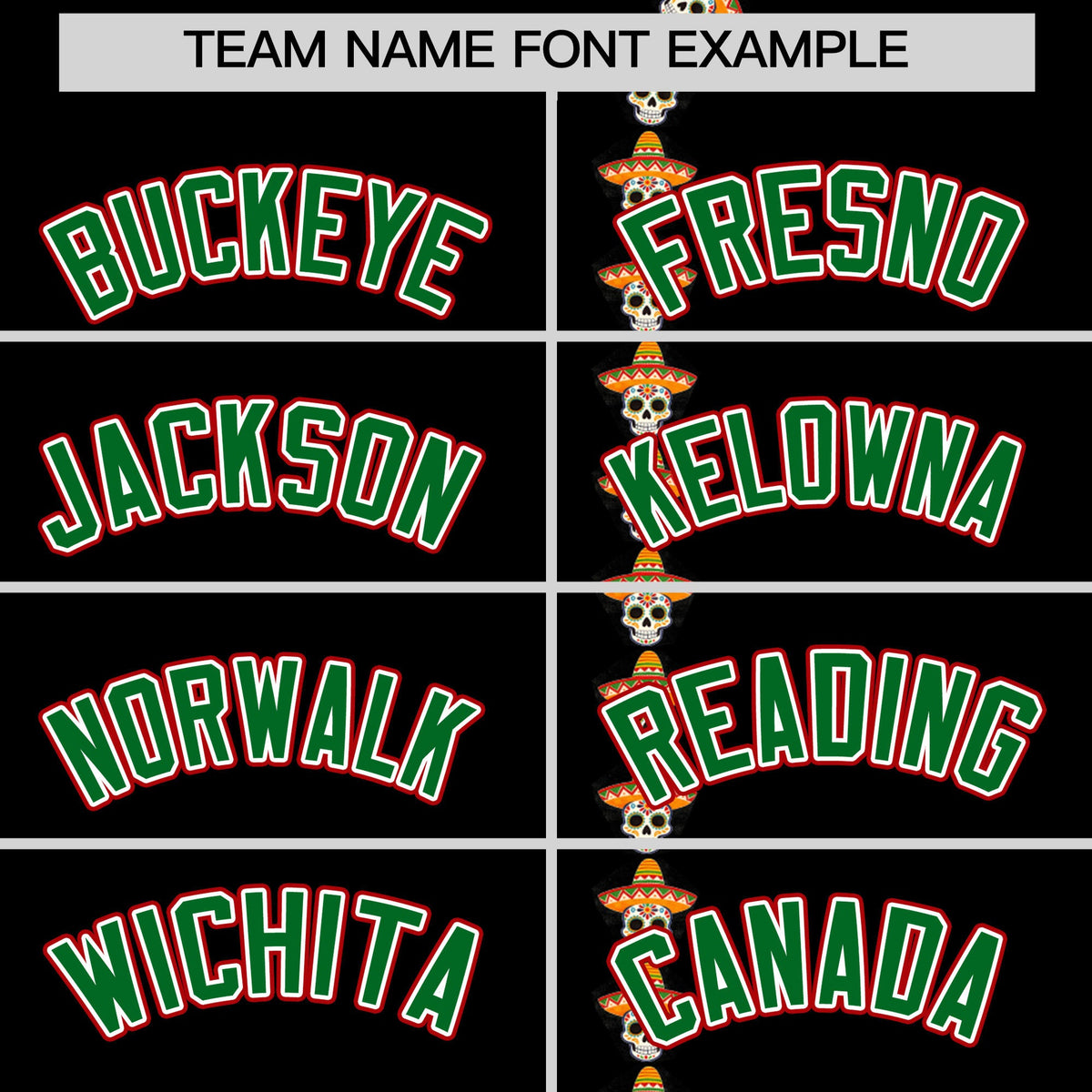 Custom Black Kelly Green White Graffiti Pattern Mexican style Stretch Fabric Baseball Jersey| KXKSHOP