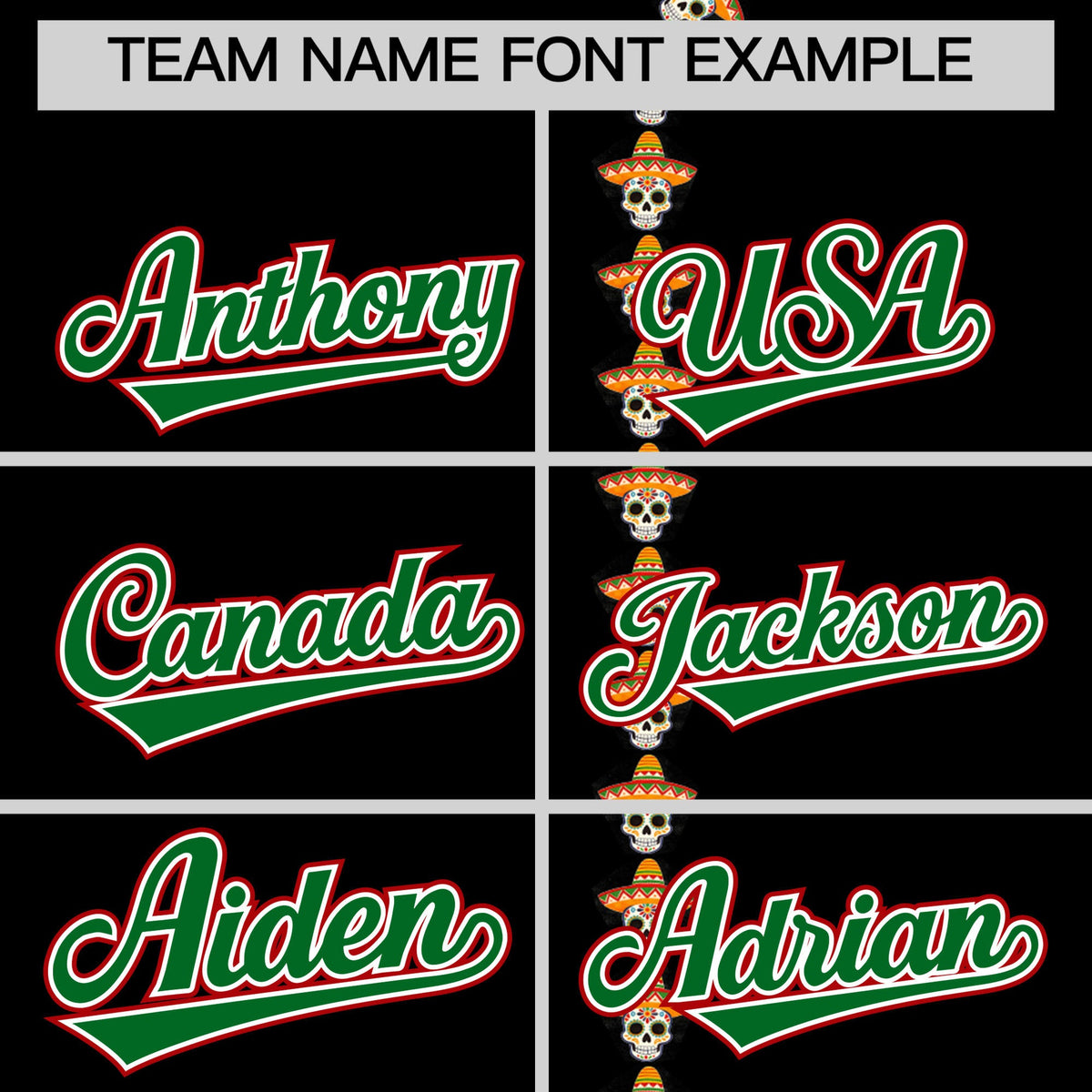 Custom Black Kelly Green White Graffiti Pattern Mexican style Stretch Fabric Baseball Jersey| KXKSHOP