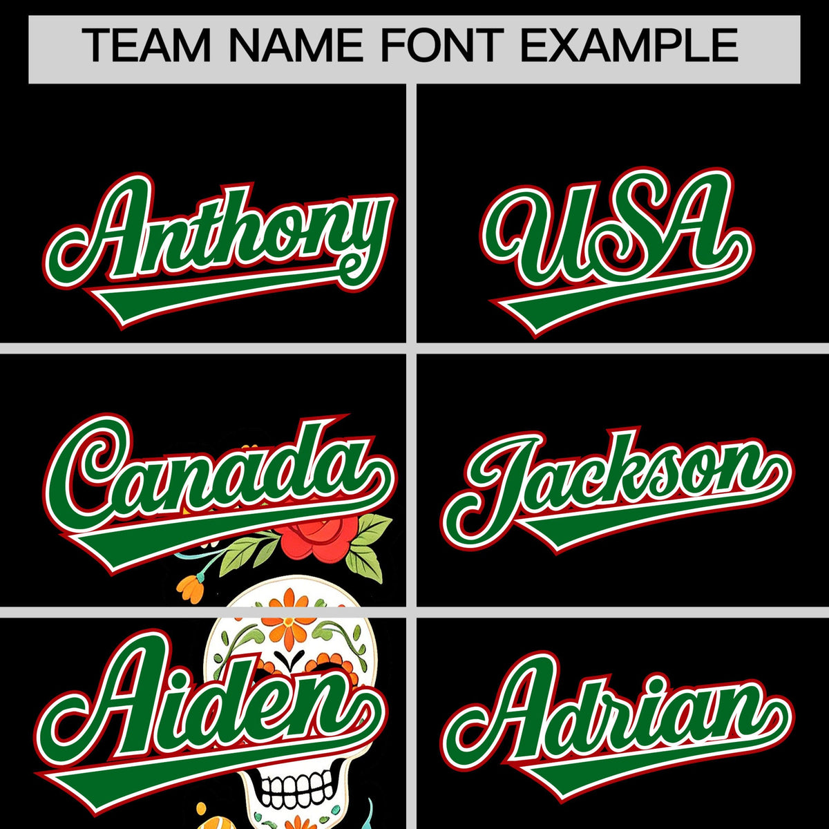 Custom Black Kelly Green White Graffiti Pattern Mexican style Stretch Fabric Baseball Jersey| KXKSHOP