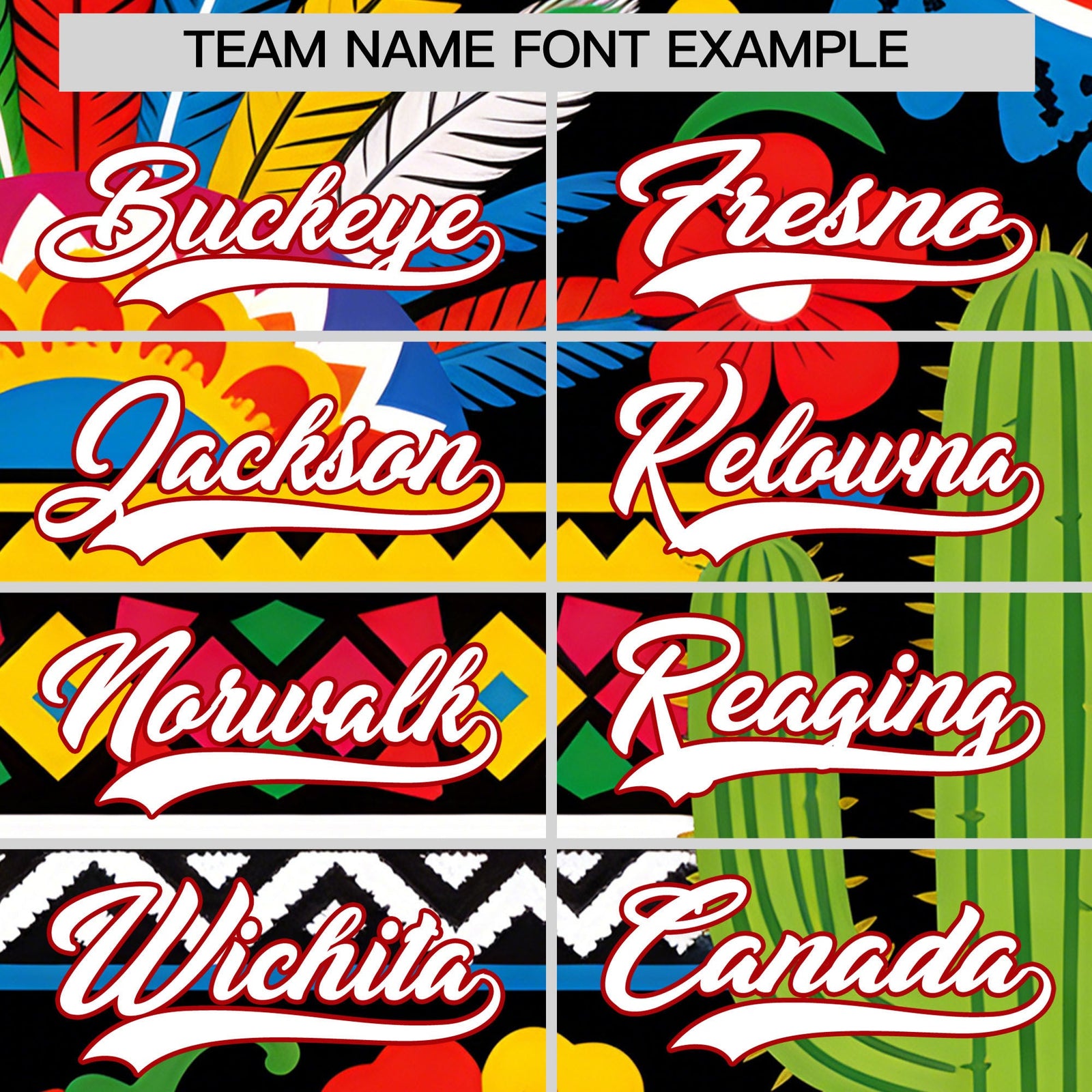Custom Black White Red Graffiti Pattern Mexican style Stretch Fabric Baseball Jersey| KXKSHOP