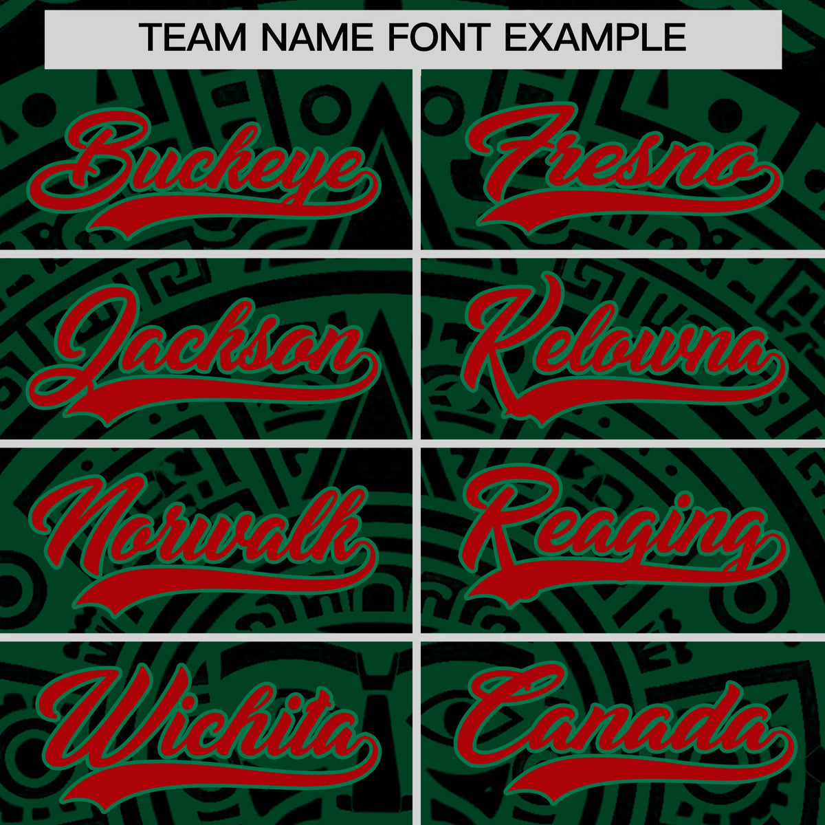 Custom Black Dark Green Kelly Green Graffiti Pattern Mexican style Stretch Fabric Baseball Jersey| KXKSHOP