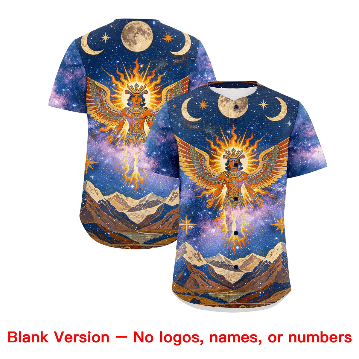 Custom Cream Navy Graffiti Pattern Mexican style Stretch Fabric Baseball Jersey| KXKSHOP