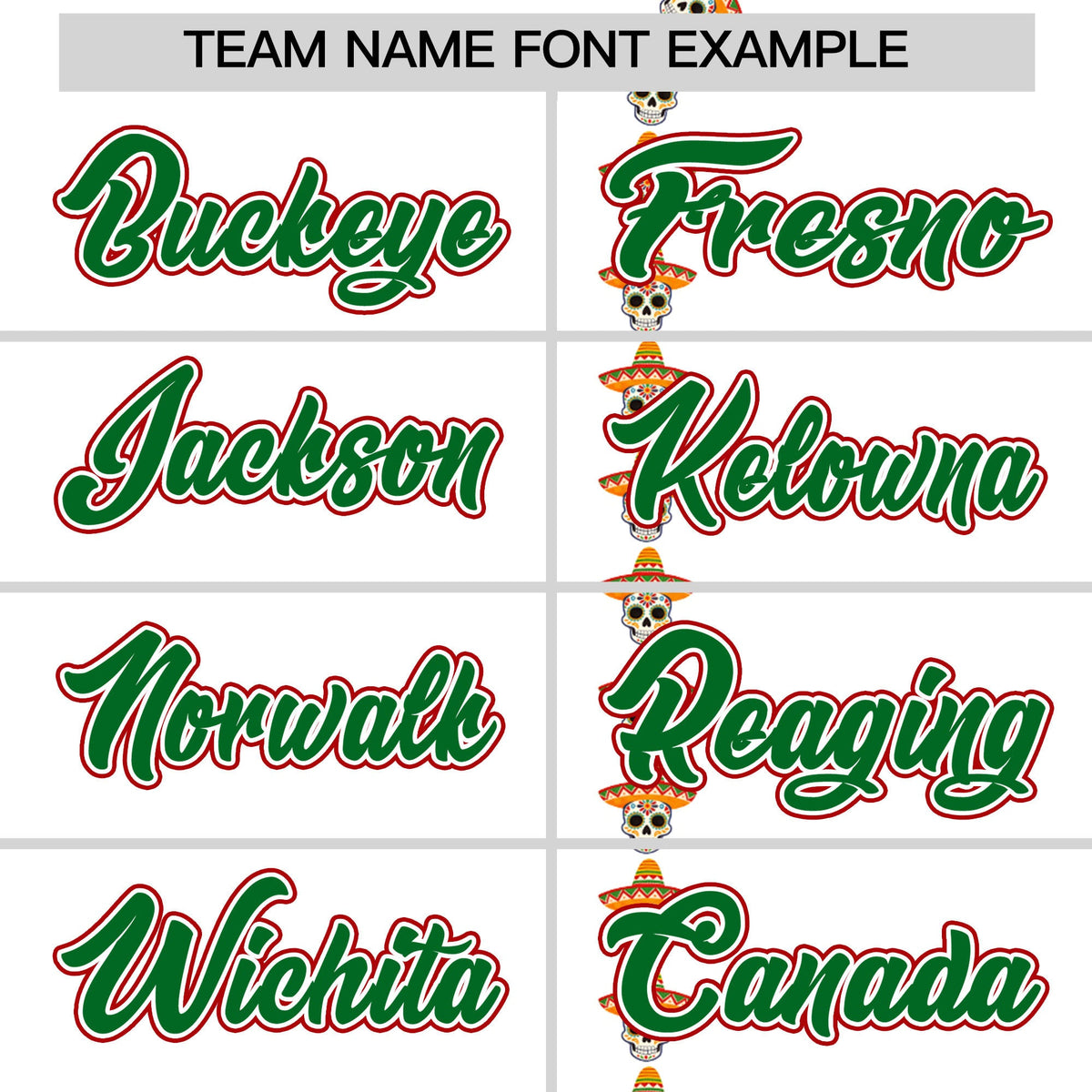 Custom White Kelly Green Red Graffiti Pattern Mexican style Stretch Fabric Baseball Jersey| KXKSHOP