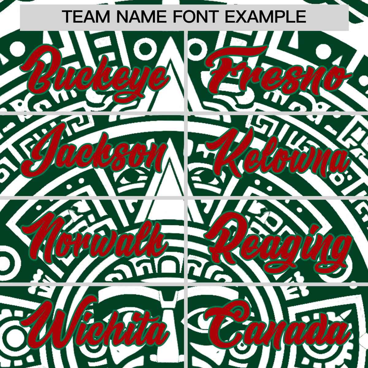 Custom White Dark Green Red Graffiti Pattern Mexican style Stretch Fabric Baseball Jersey| KXKSHOP