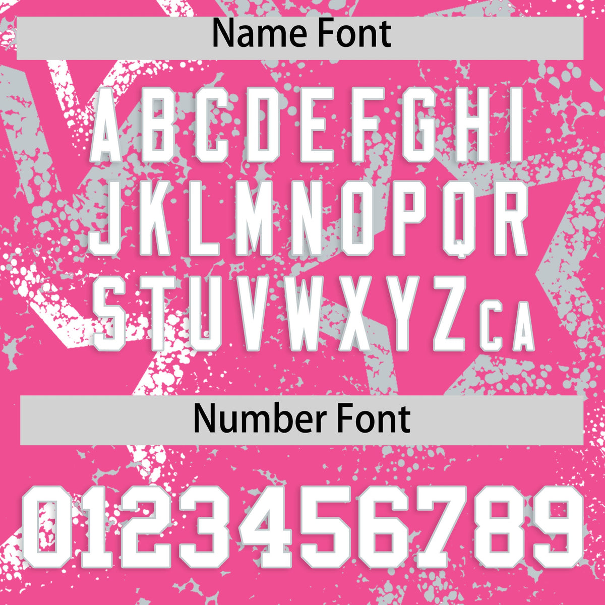 Custom Pink White Silver Star-Shaped Ink Texture Graffiti Pattern Baseball Jersey | Sublimation Printed &amp; Stitched,Add Name and Numbern,Perfect for Parties,Perfect for Training | KXKSHOP