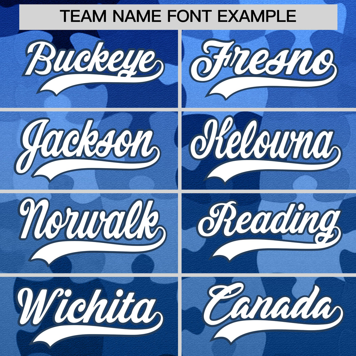 Custom White Midnight Blue Puzzle Elements Baseball Jersey | Sublimation Printed &amp; Stitched,Add Name and Numbern,Perfect for Teams | KXKSHOP