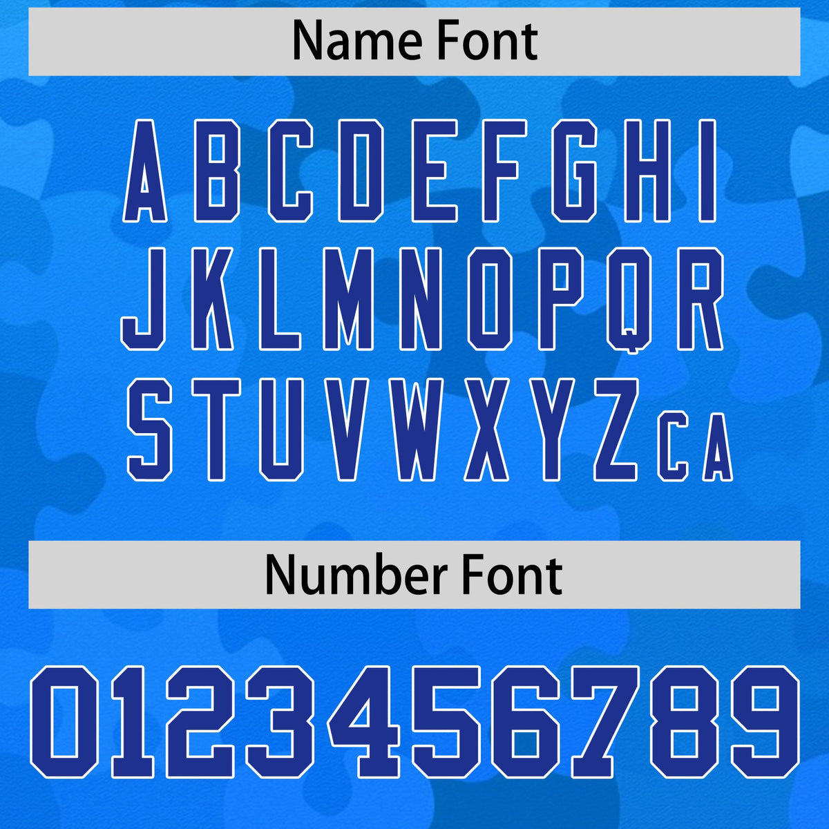 Custom Royal Blue White Puzzle Elements Baseball Jersey | Sublimation Printed &amp; Stitched,Add Name and Numbern,Perfect for Teams | KXKSHOP