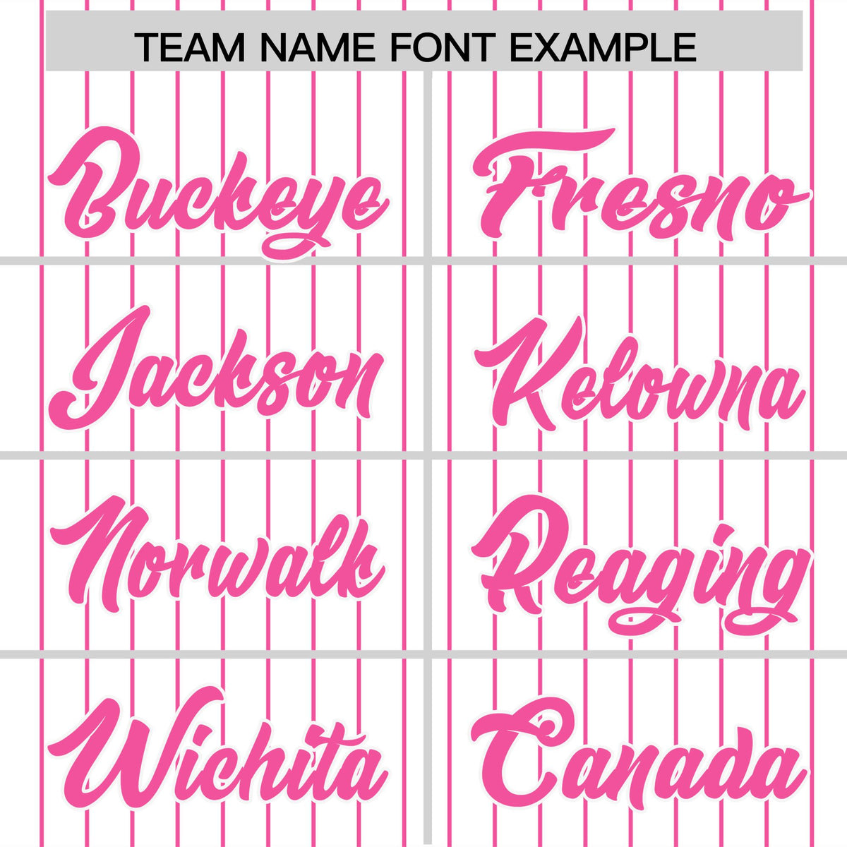 Custom White Pink Pinstripe Personalized Two-Tone Authentic Baseball Jersey