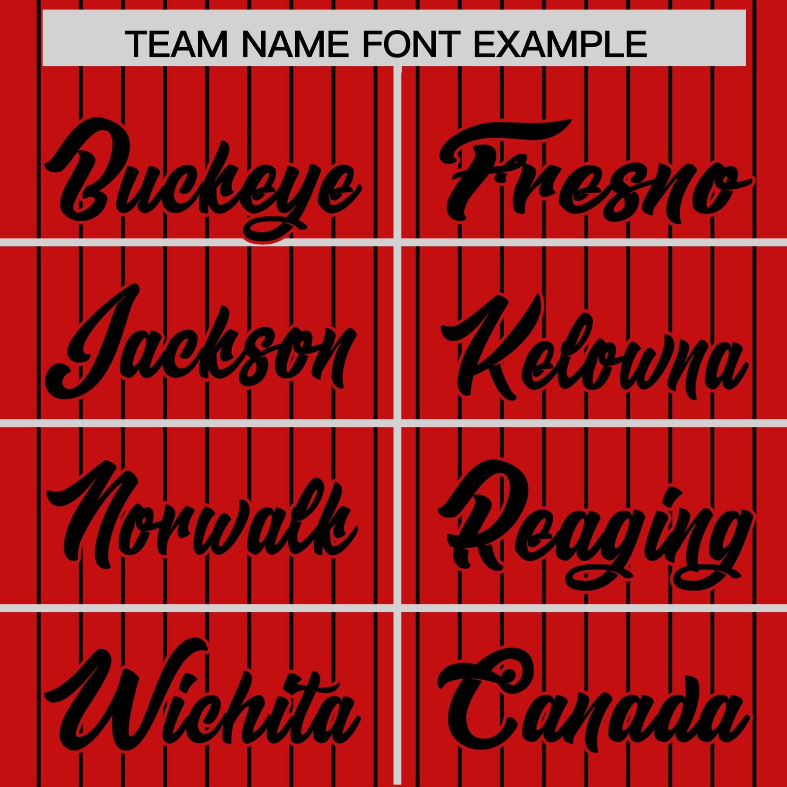 Custom Red Black Pinstripe Personalized Two-Tone Authentic Baseball Jersey