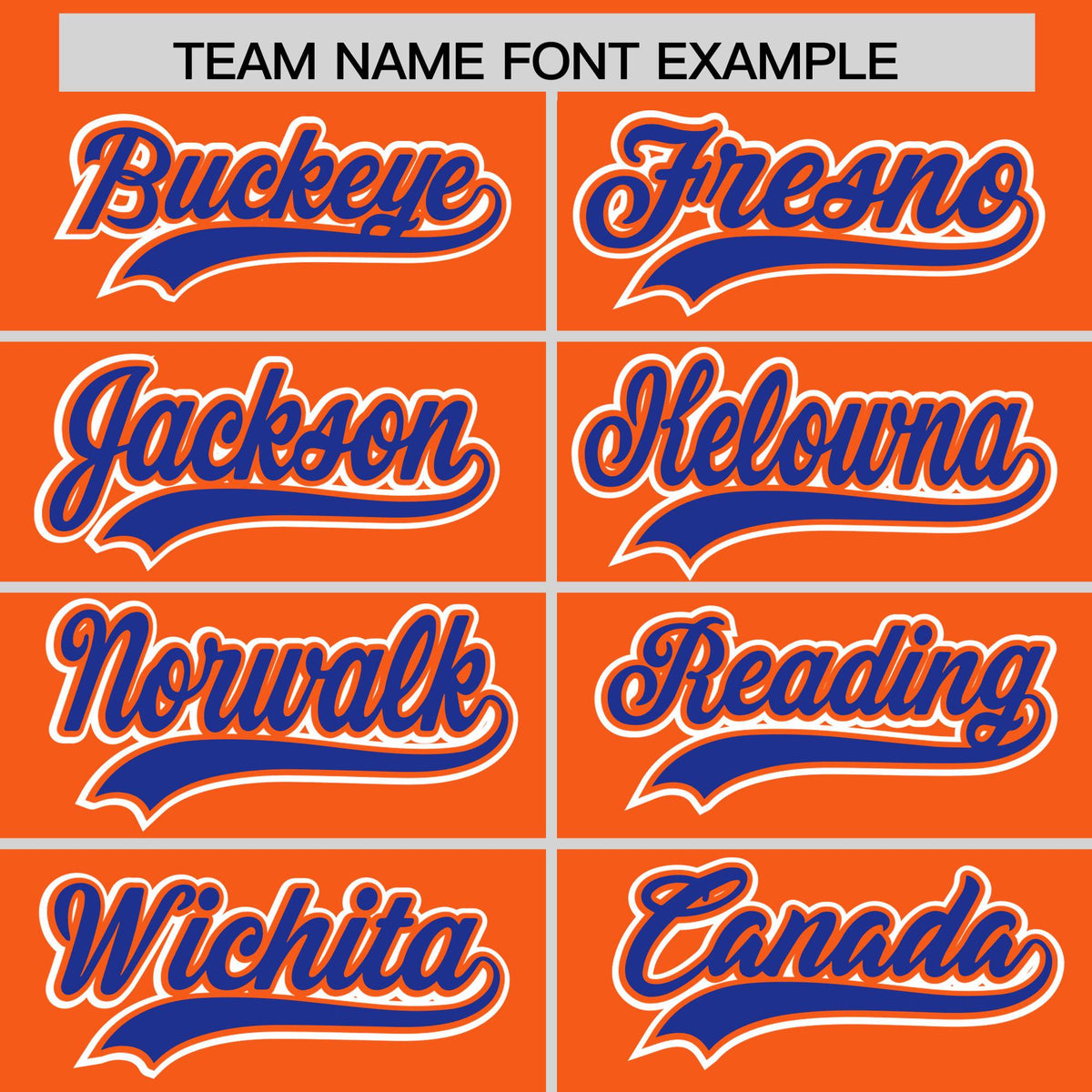 Custom Orange Royal Personalized Color Block Authentic Baseball jersey