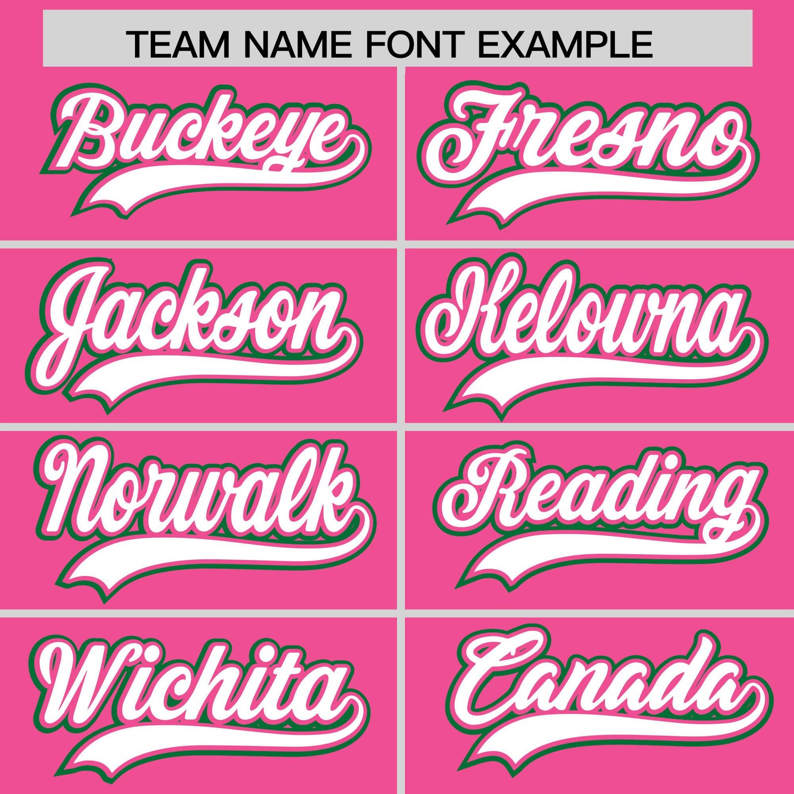 Custom Pink Kelly Green Personalized Color Block Authentic Baseball jersey