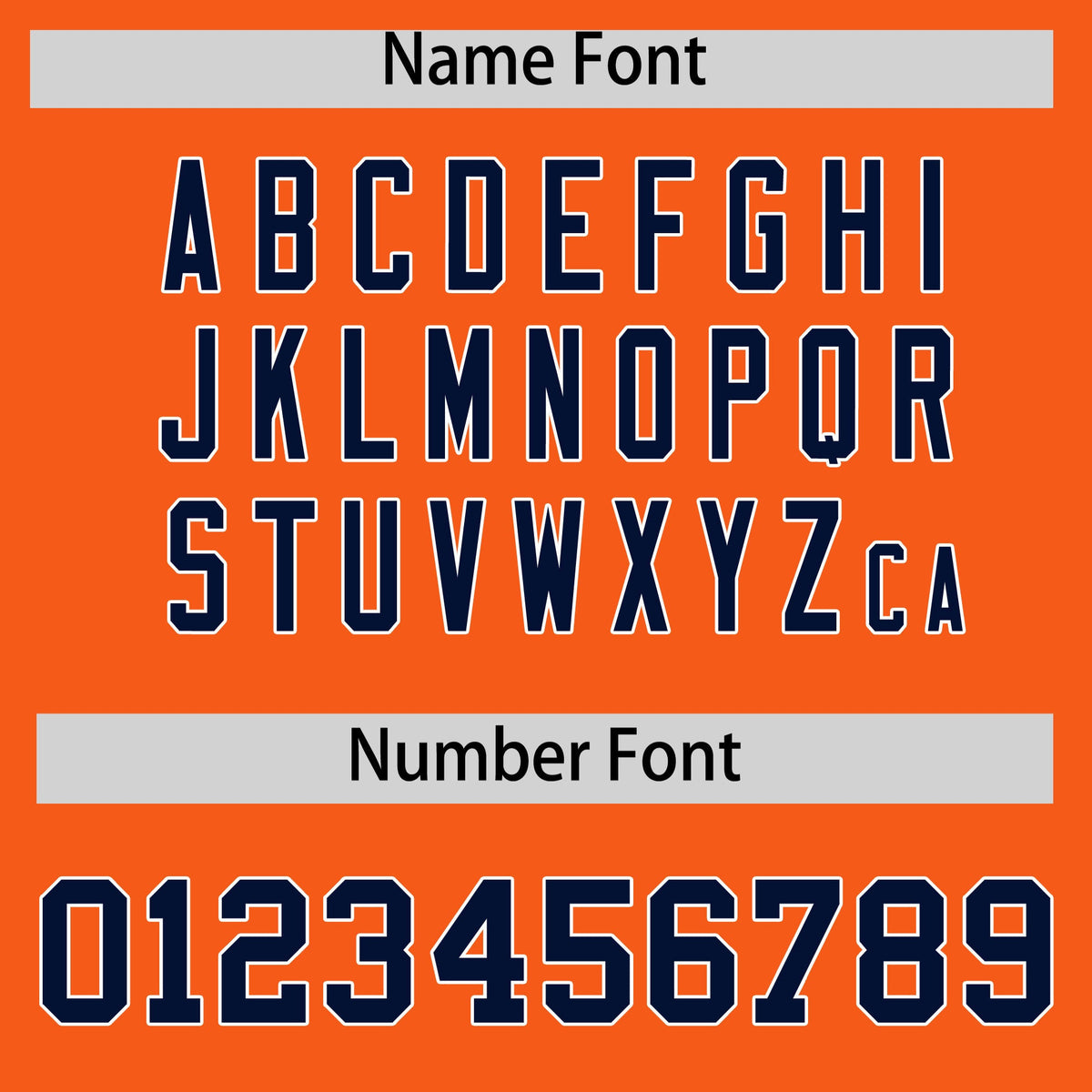 Custom Orange Navy Personalized Color Block Authentic Baseball jersey