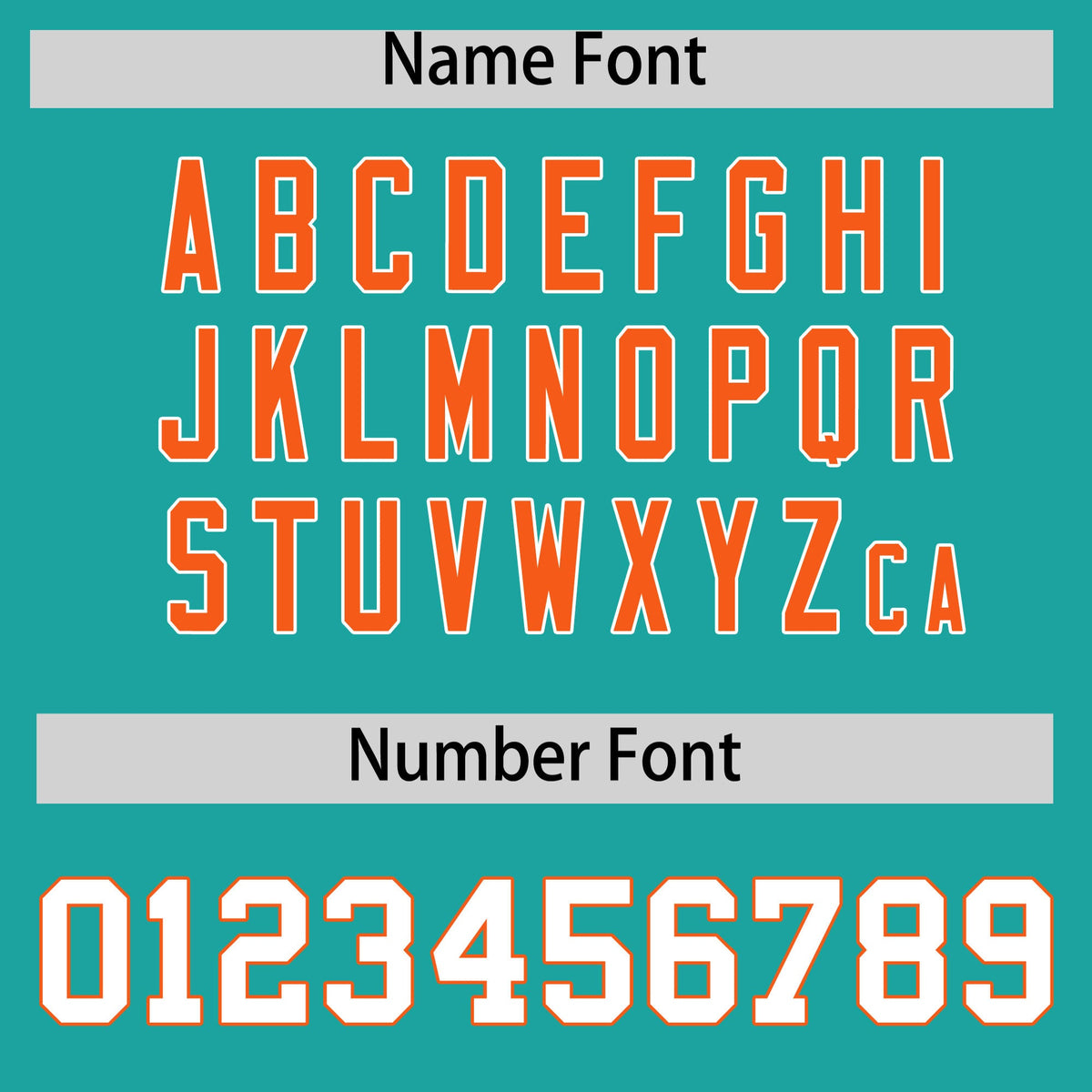 Custom Aqua Orange Personalized Color Block Authentic Baseball jersey