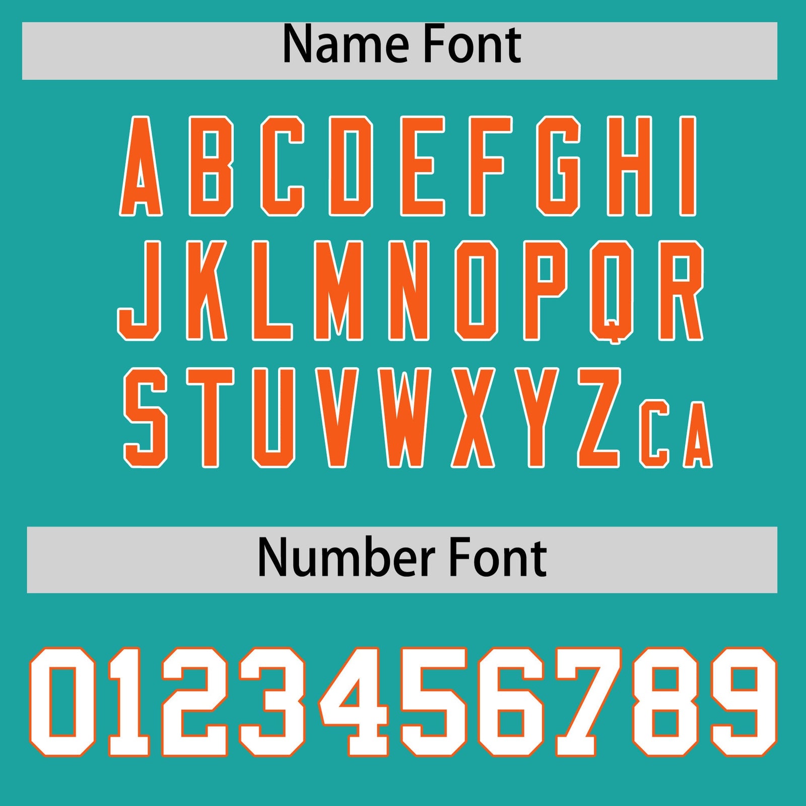 Custom Aqua Orange Personalized Color Block Authentic Baseball jersey