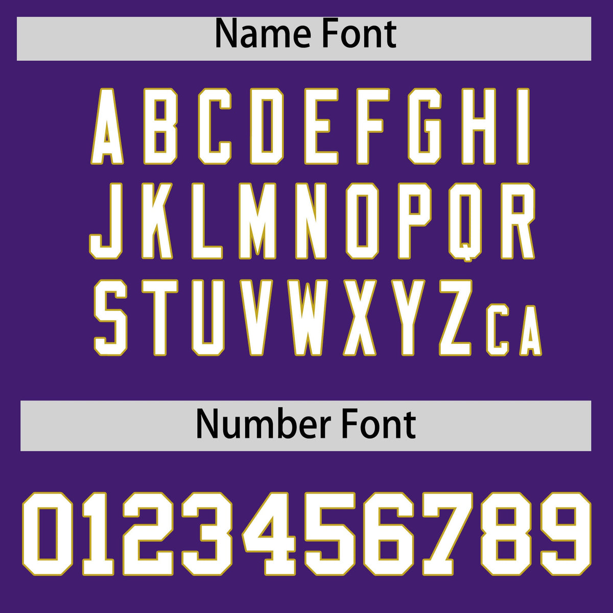 Custom Purple Old Gold Personalized Color Block Authentic Baseball jersey