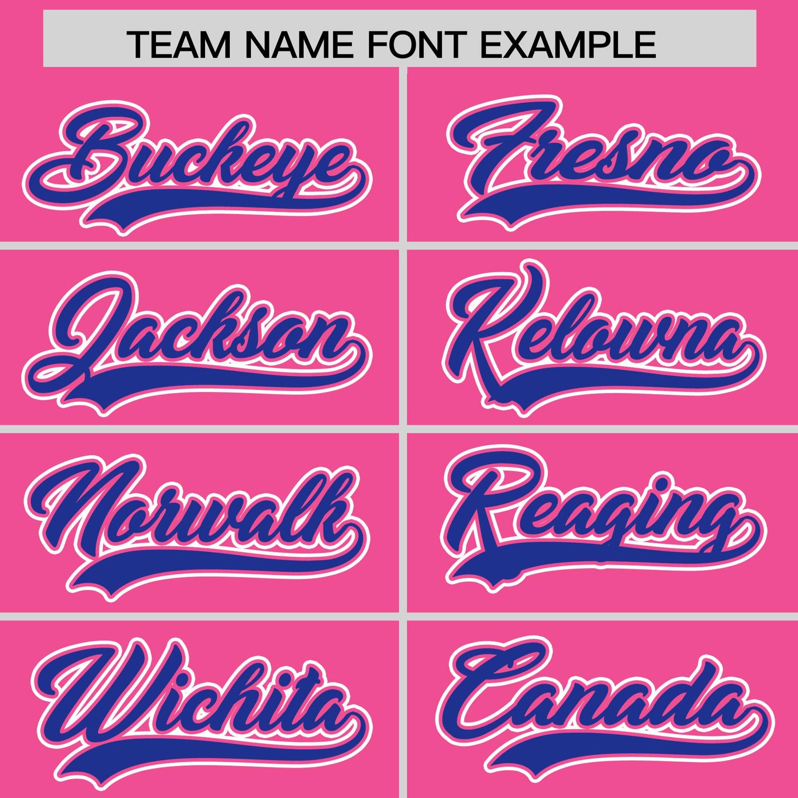 Custom Pink Royal Personalized Color Block Authentic Baseball jersey