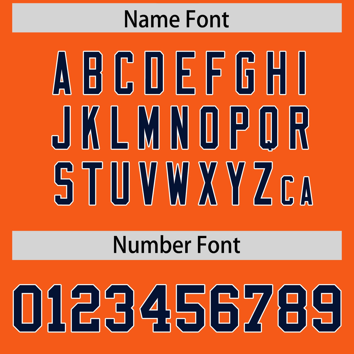 Custom Orange Navy Personalized Color Block Authentic Baseball jersey