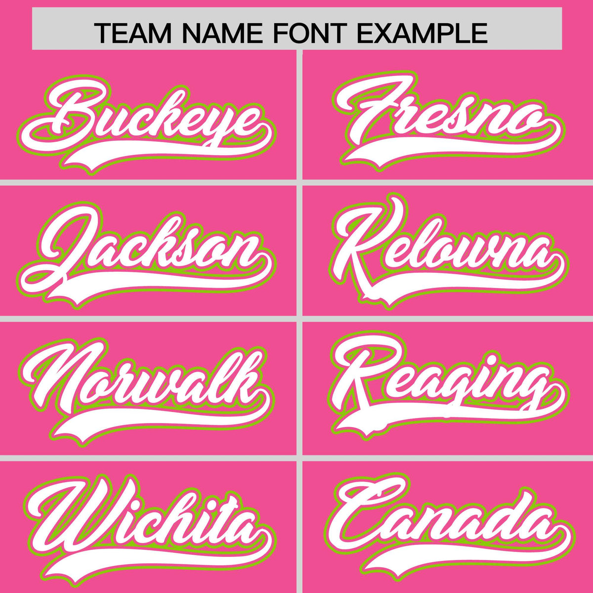 Custom Pink Neon Green Personalized Color Block Authentic Baseball jersey