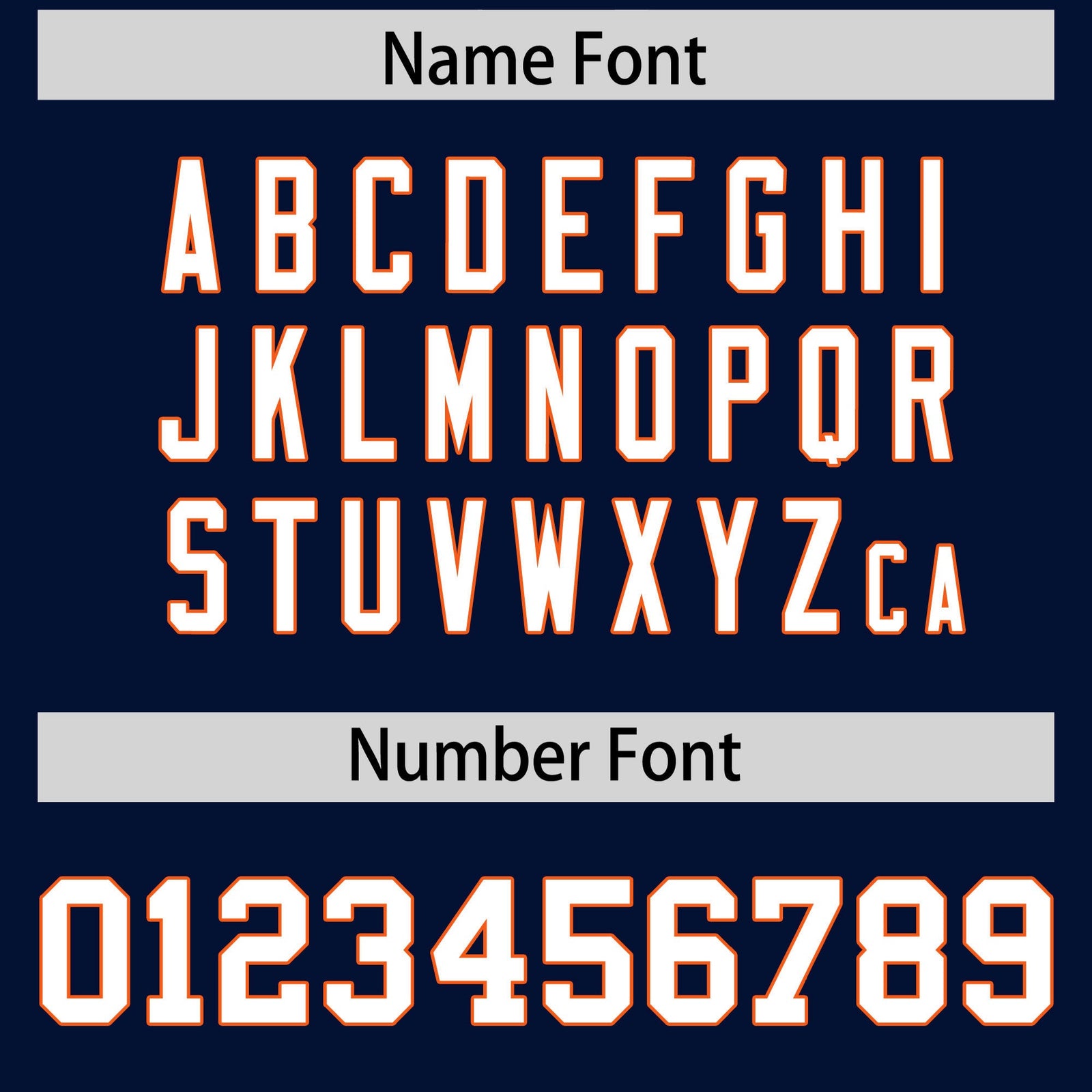 Custom Navy Orange Personalized Color Block Authentic Baseball jersey