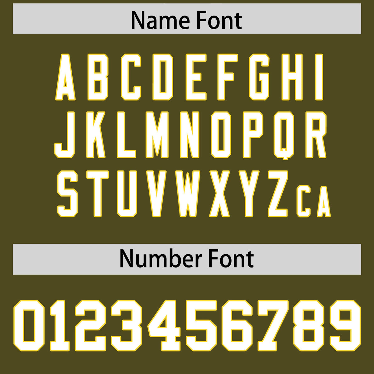 Custom Olive Gold Personalized Color Block Authentic Baseball jersey