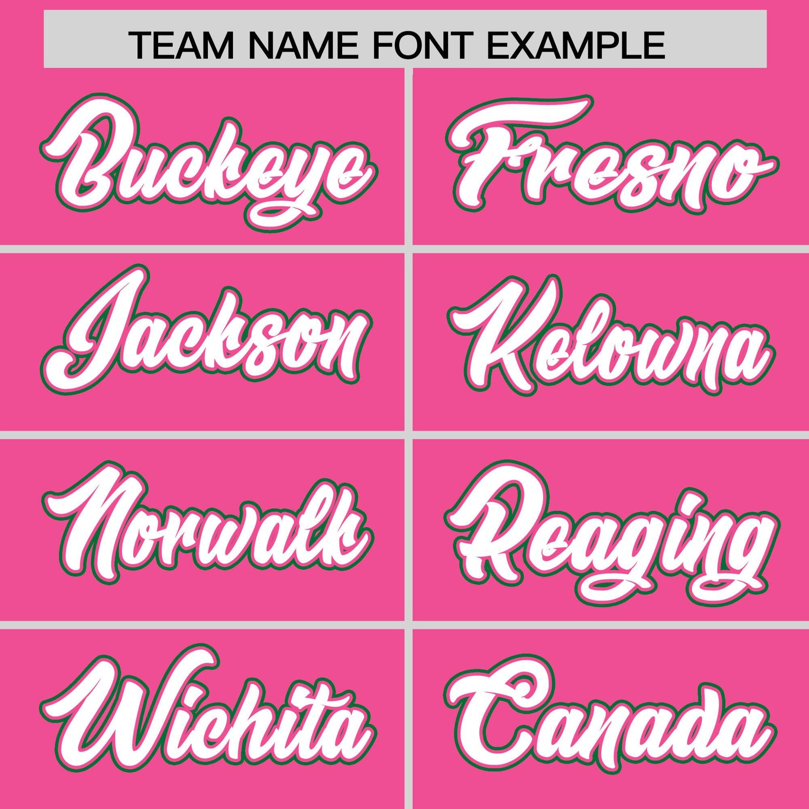 Custom Pink Kelly Green Personalized Color Block Authentic Baseball jersey