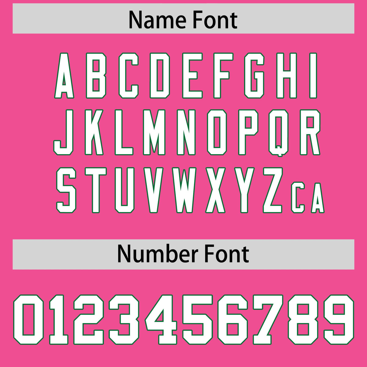 Custom Pink Kelly Green Personalized Color Block Authentic Baseball jersey