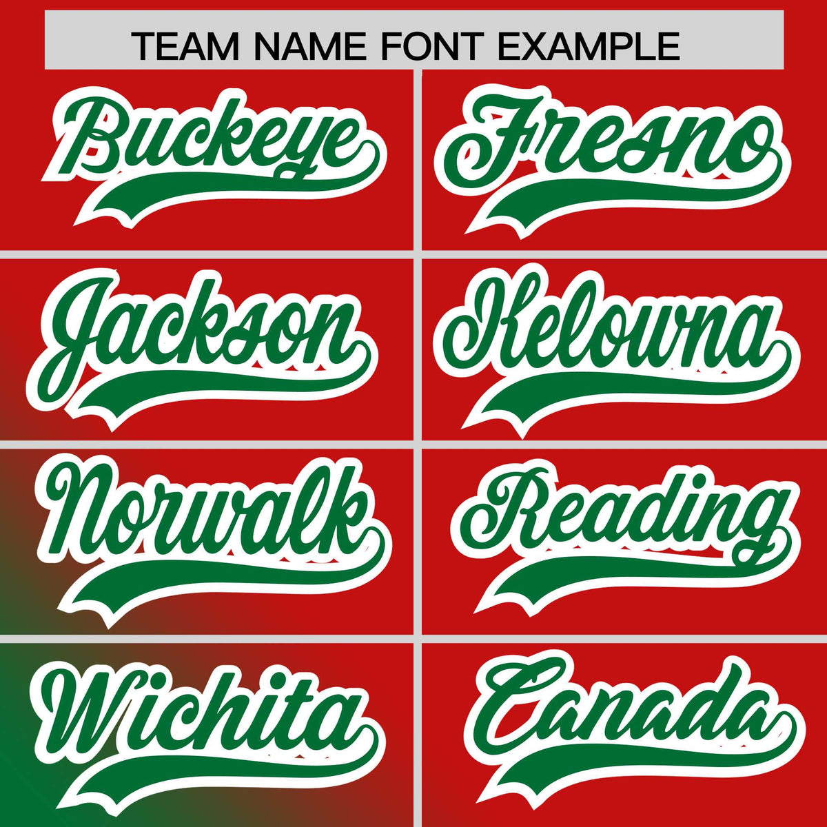 Custom Red Kelly Green Diagonal Stripe Personalized Gradient Fashion Baseball Jersey