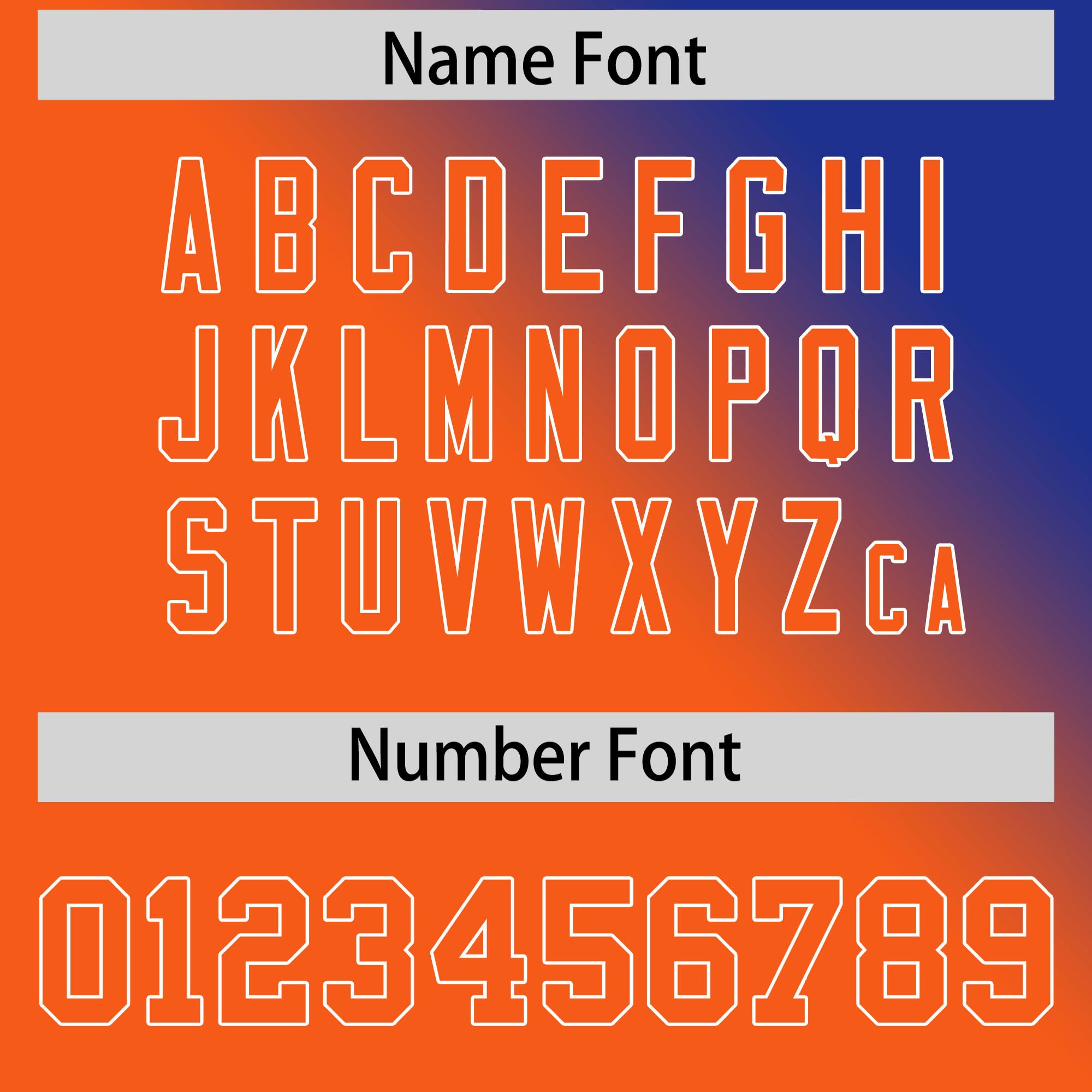 Custom Royal Orange Diagonal Stripe Personalized Gradient Fashion Baseball Jersey