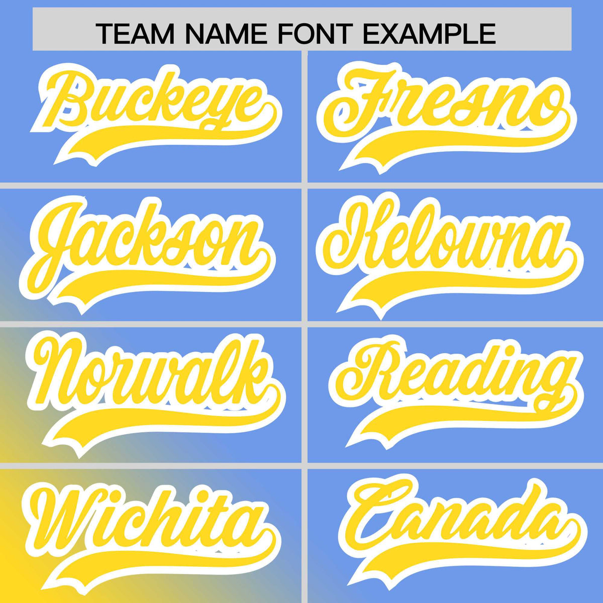 Custom Light Blue Gold Diagonal Stripe Personalized Gradient Fashion Baseball Jersey