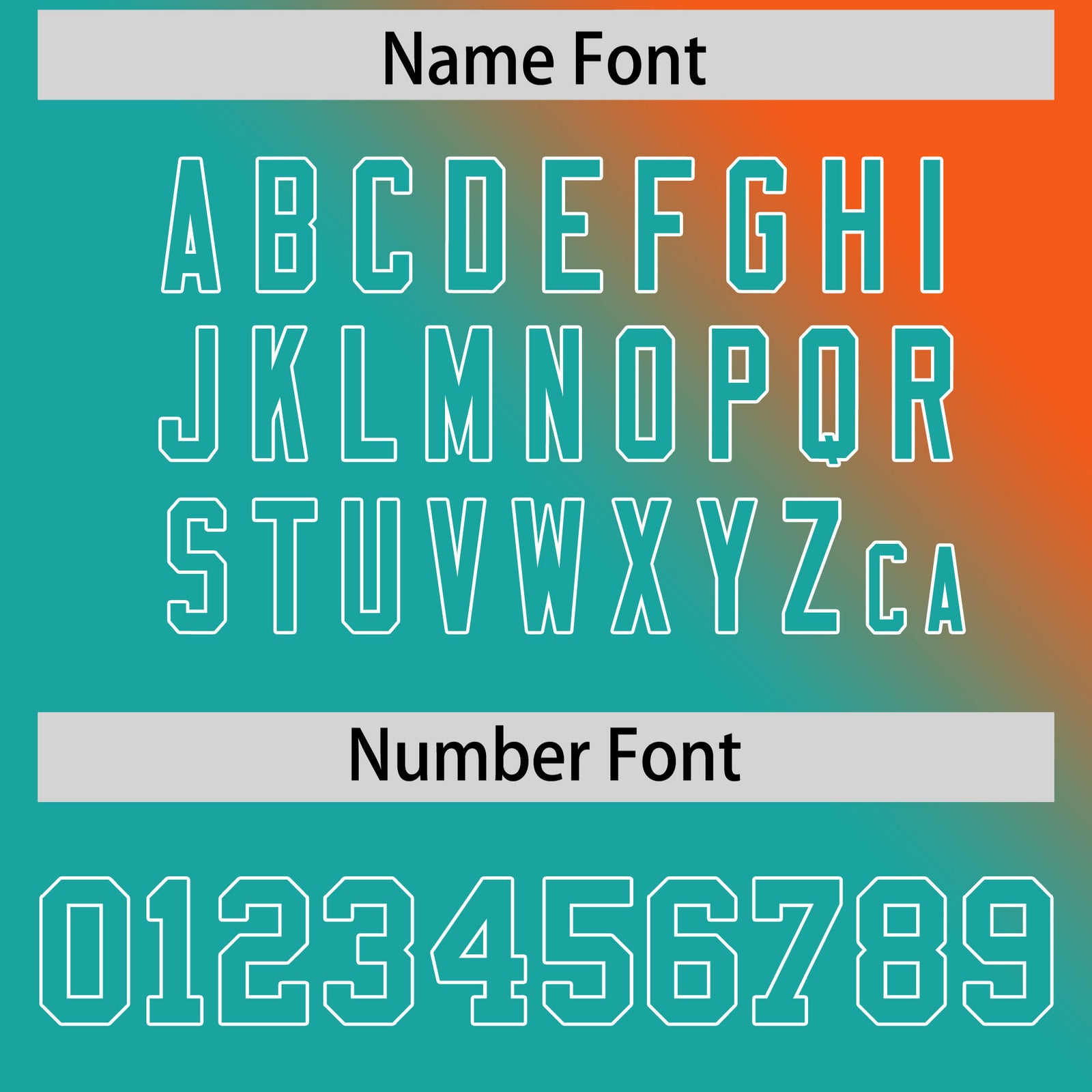 Custom Orange Aqua Diagonal Stripe Personalized Gradient Fashion Baseball Jersey