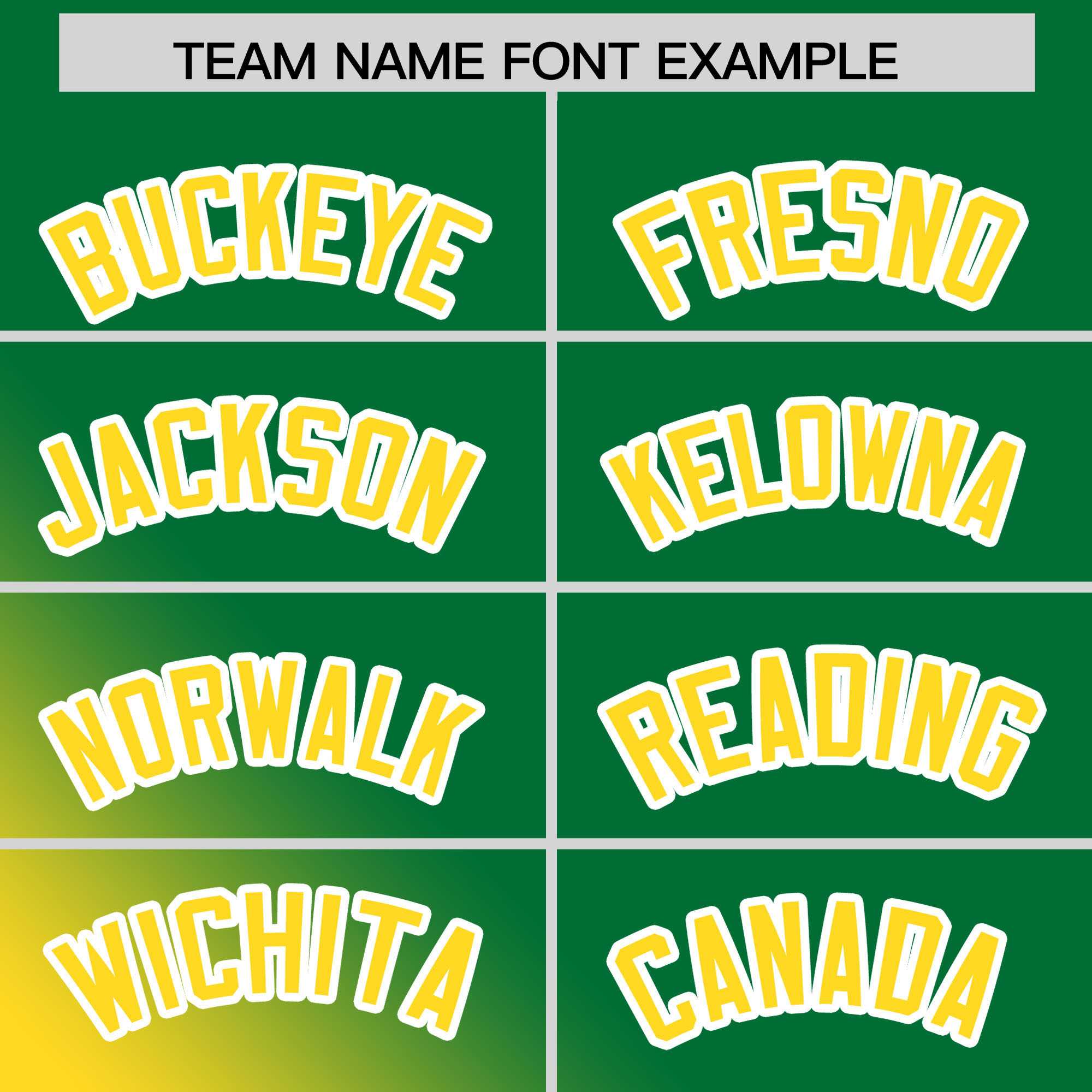 Custom Kelly Green Gold Diagonal Stripe Personalized Gradient Fashion Baseball Jersey